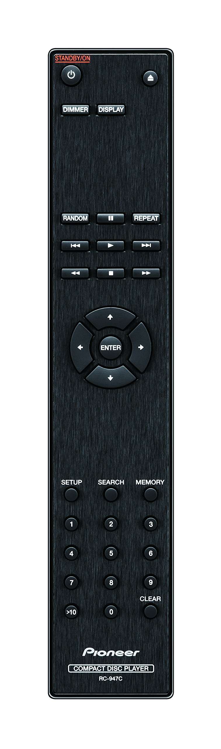 Pioneer CD Player Home, Black (PD-10AE) 6