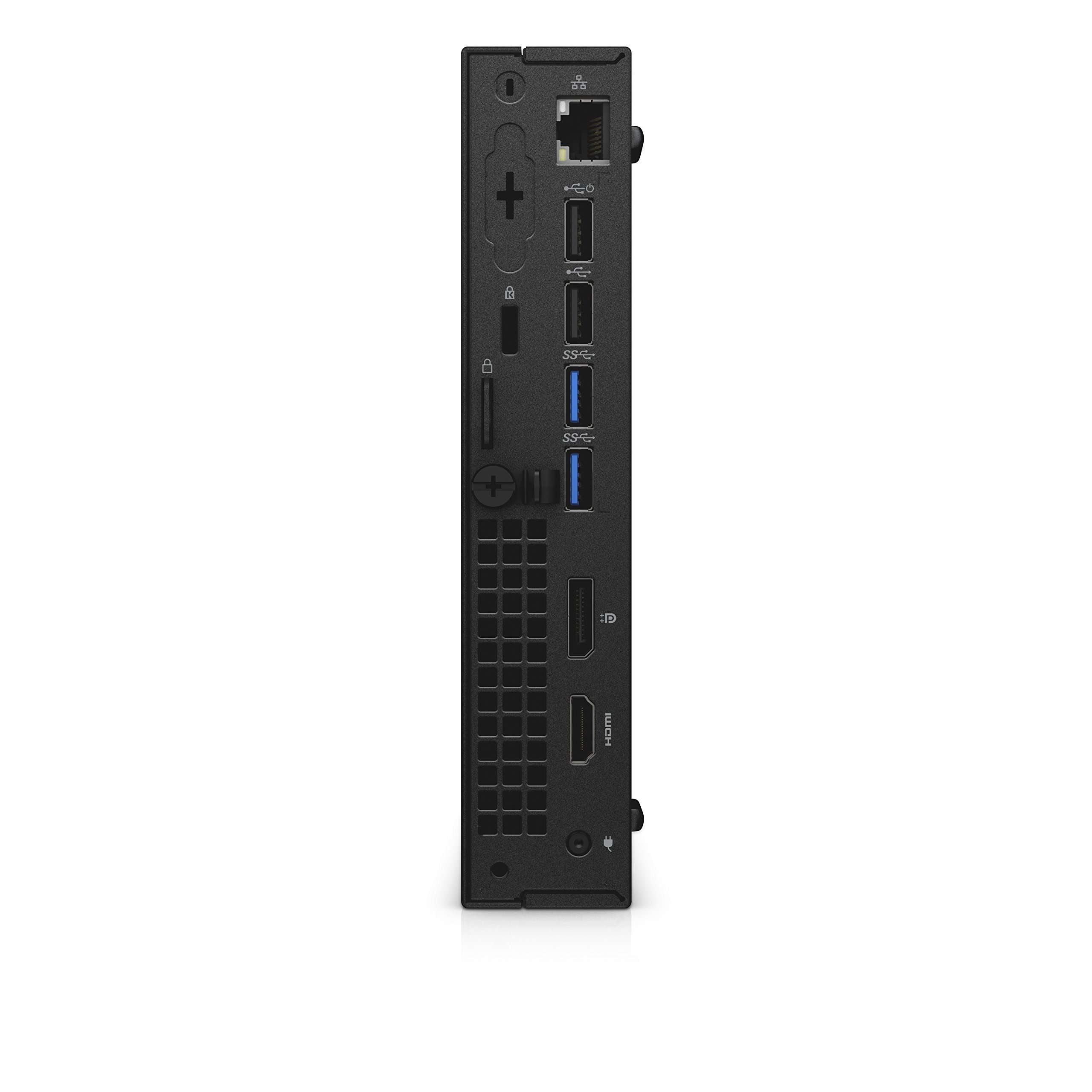 Dell 3050 Micro Form Factor Desktop Computer, Intel Core i5-7500T, 4GB DDR4, 500GB Hard Drive, Windows 10 Pro (Renewed) 3