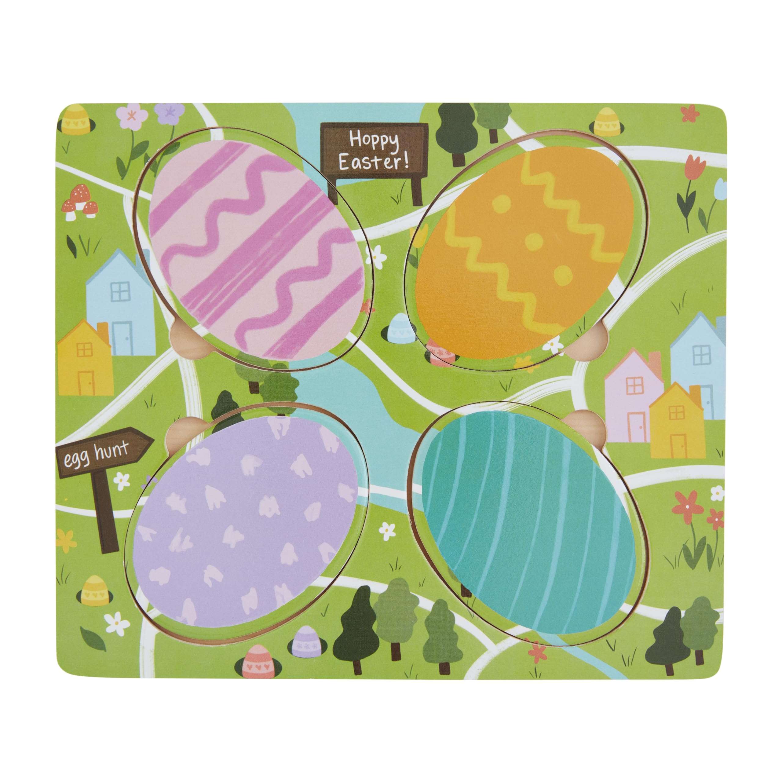 Mud Pie Easter Stacking Puzzle, Egg Hunt 1