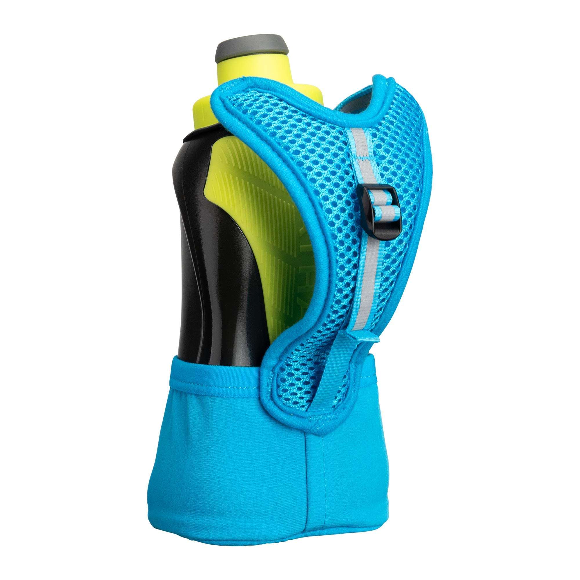 Nathan Running Handheld Water Bottle Adjustable No-Grip Quick Squeeze Lite Hand Strap. Reflective Hydration 2