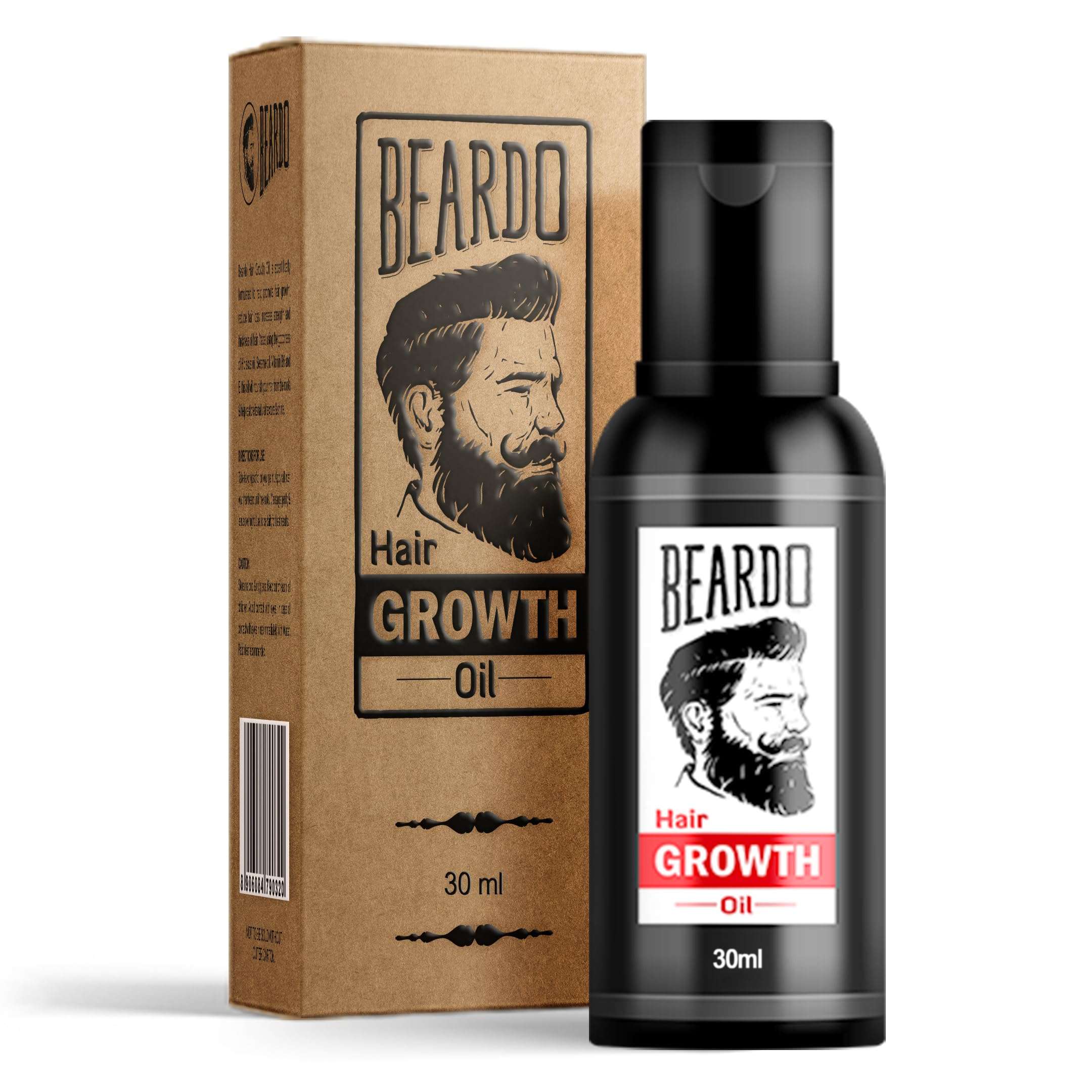 Beardo Beard & Hair Growth Oil, 30ml | Natural Hair Oil for Thicker & Longer Beard | Uneven, Patchy & Fast Beard Growth | Growth Oil for Stronger & Fuller Beard Hair 1