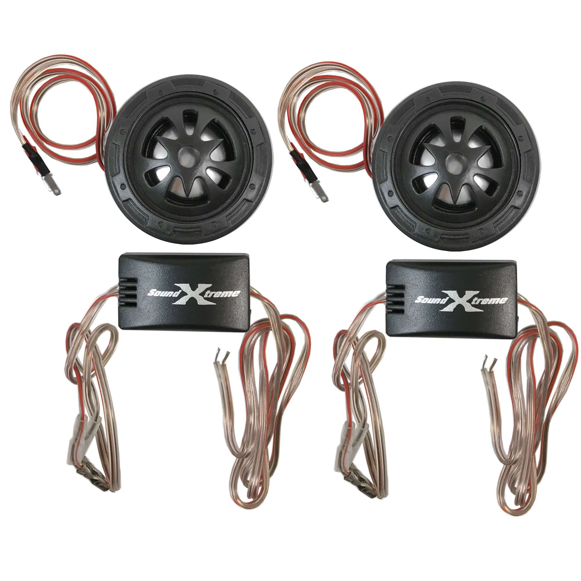 SoundXtreme ST-TW30 Loud Tweeters 1" Component System 350W MAX Power w/Crossovers 2