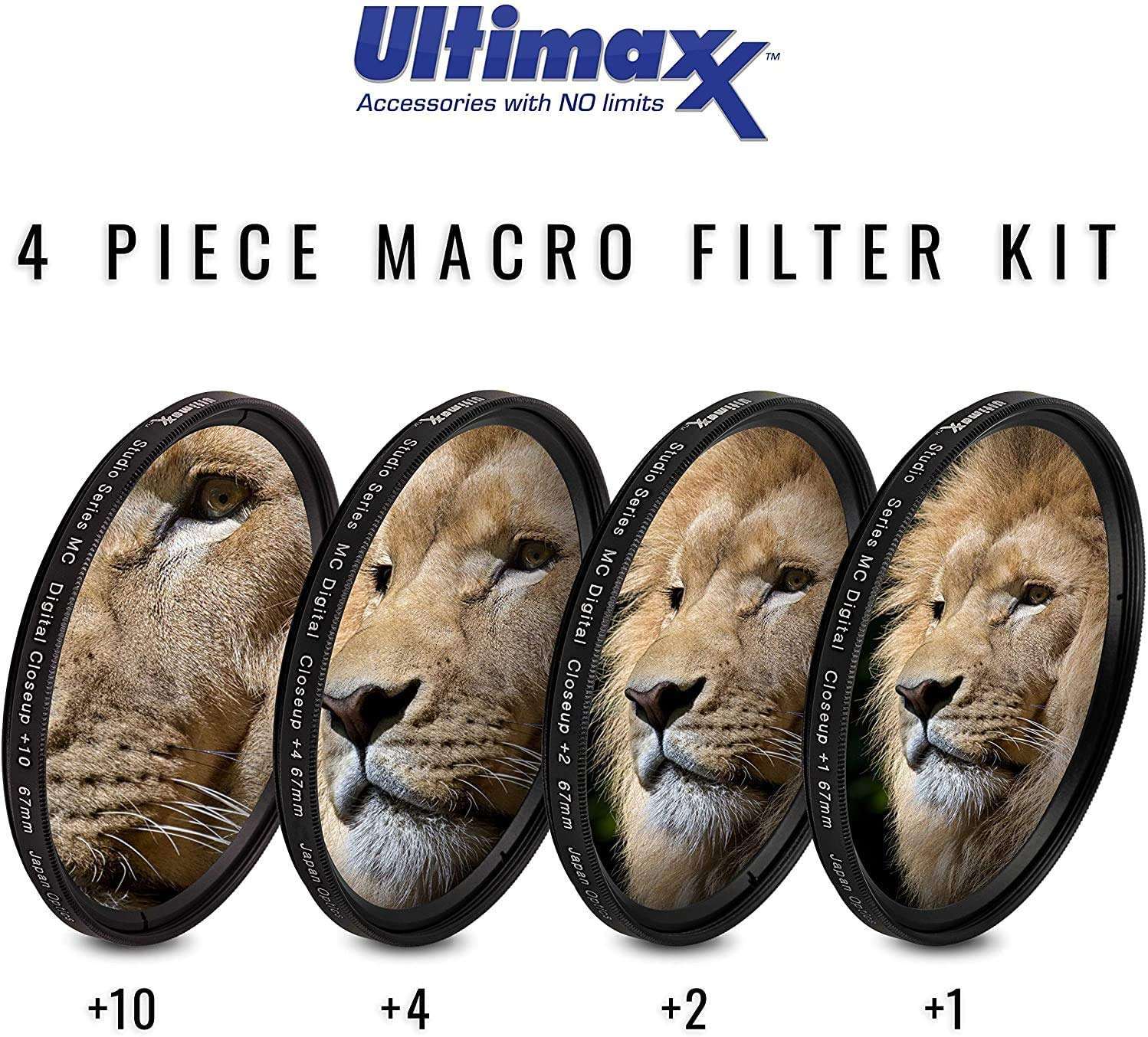 Ultimaxx 58MM Complete Lens Filter Accessory Kit for Lenses with 58MM Filter Size Designed Specifically for: Canon EOS 90D, 80D, 77D, 70D, Rebel T7, T7i, T6i, T6,T5i, T5, T4i, SL3, SL2, SL1 and More 5