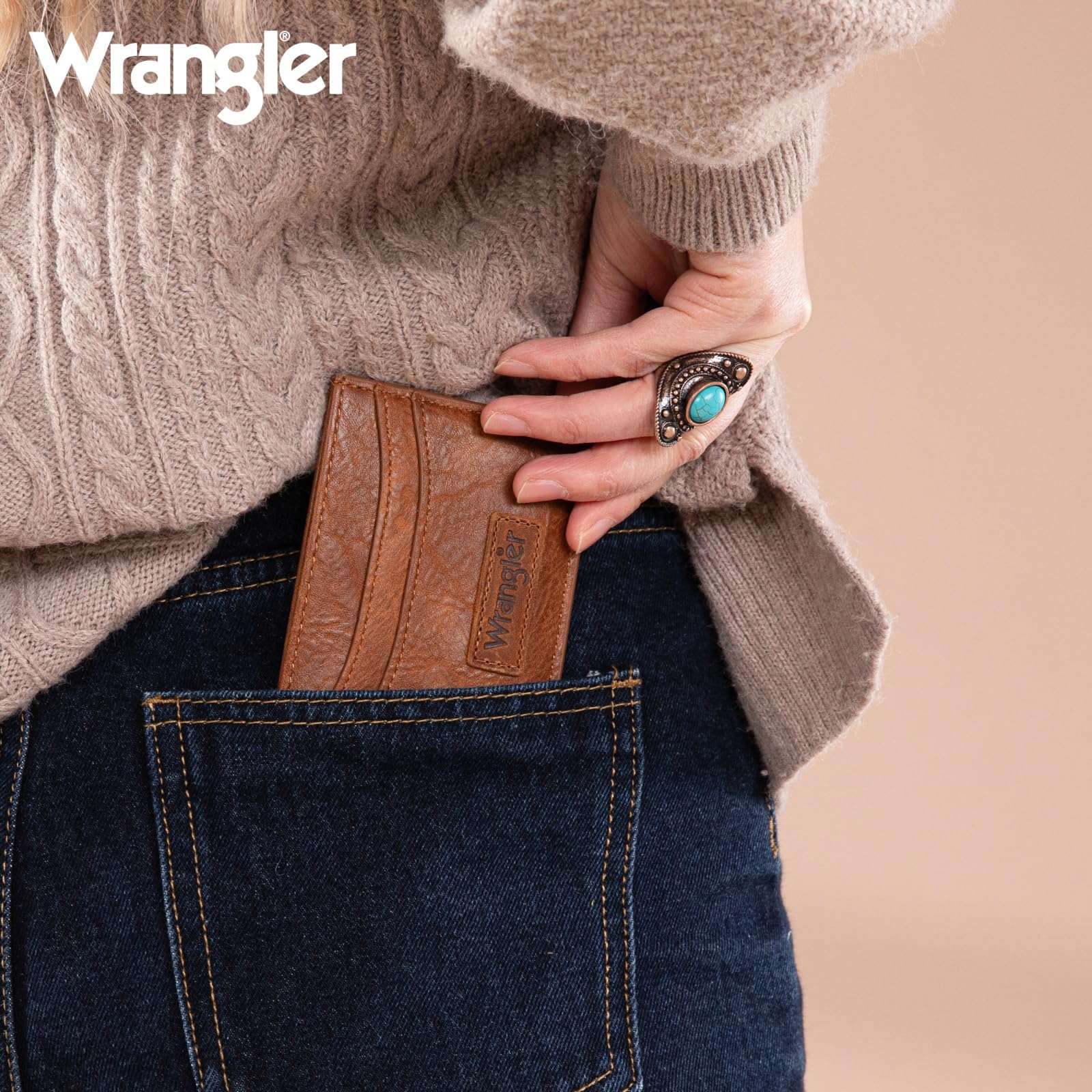 Wrangler Tote Bag and Credit Card Holder for Women 4