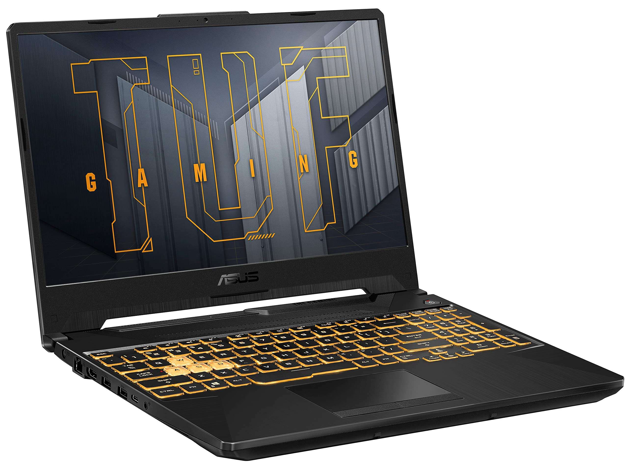 ASUS TUF A15 Gaming & Entertainment Laptop (AMD Ryzen 9 5900HX 8-Core, 16GB RAM, 2x512GB PCIe SSD RAID 1 (512GB), GeForce RTX 3060, 15.6" 144Hz Win 11 Pro) with TUF Gaming P3, TUF Gaming M3 4
