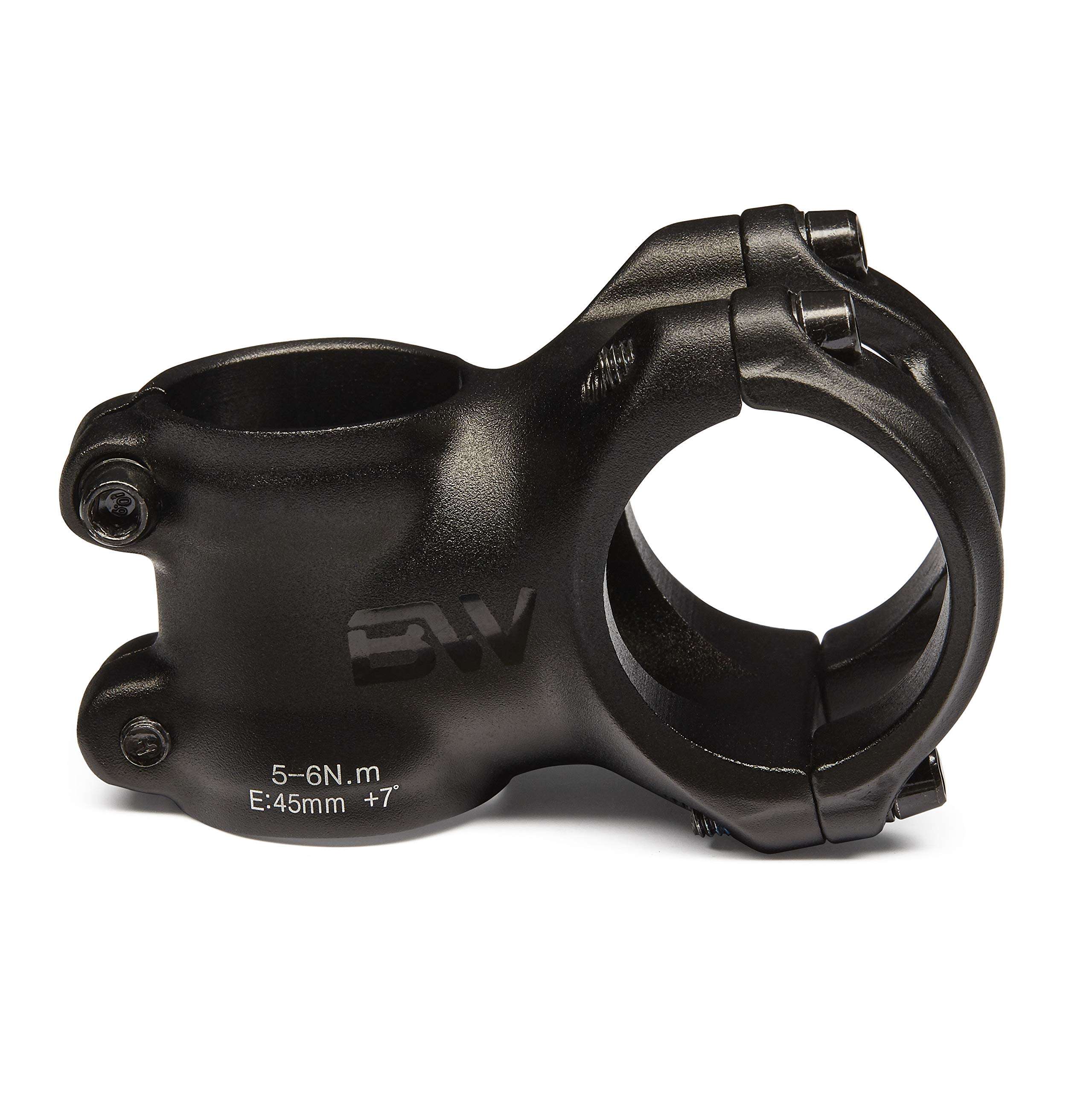 BW 35mm MTB Handlebar Stem - Fits 1-1/8 Steer Tube and 35mm Handle bar – 45mm Length 3