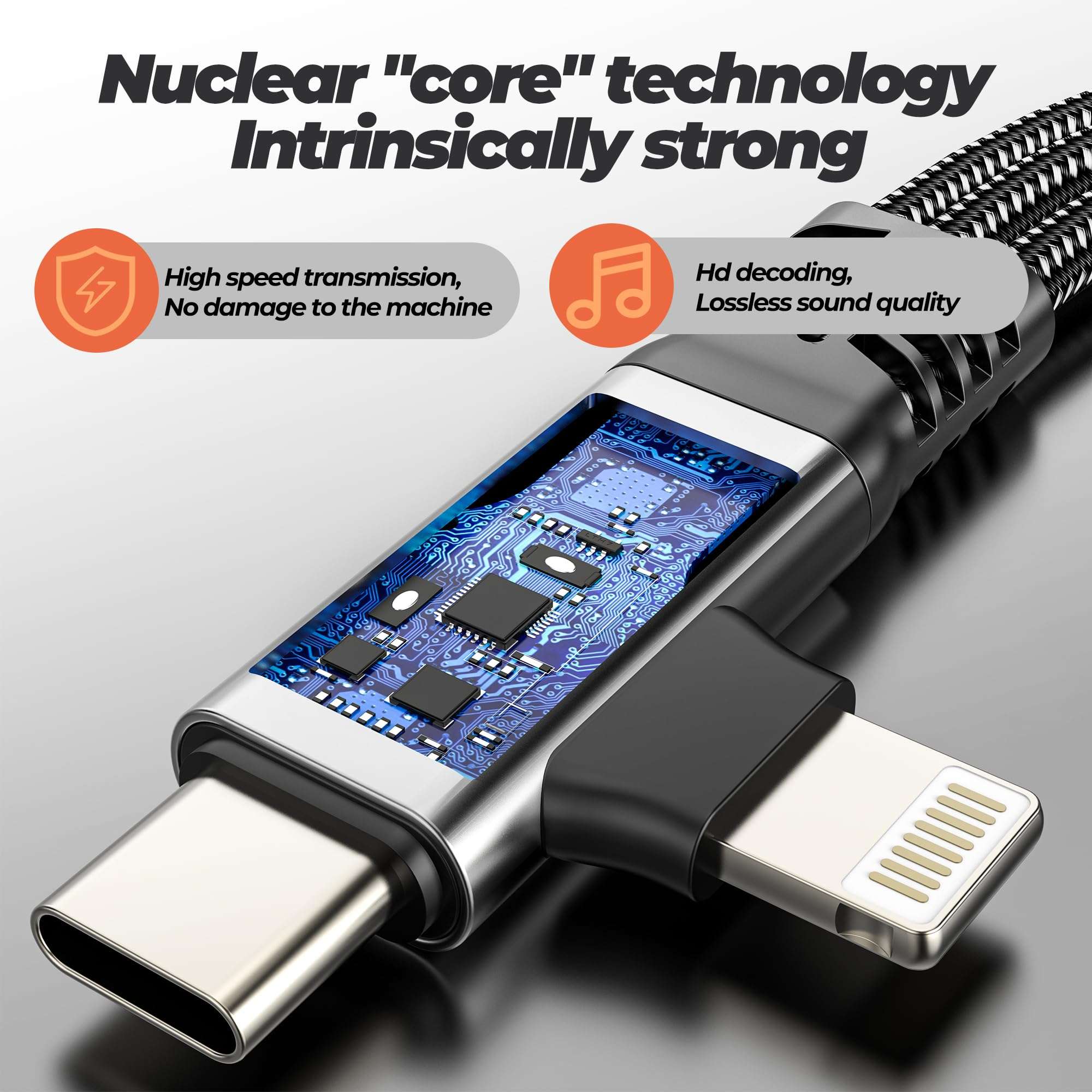 Lightning USB C Splitter(3in2) Type C OTG Data Headphone 3.5mm Audio Jack Adapter for iPhone 17 16 15 14 Aux Dongle Charger for IPad Dual Charging Car Lighting Dac Ear Compatible for Samsung 5