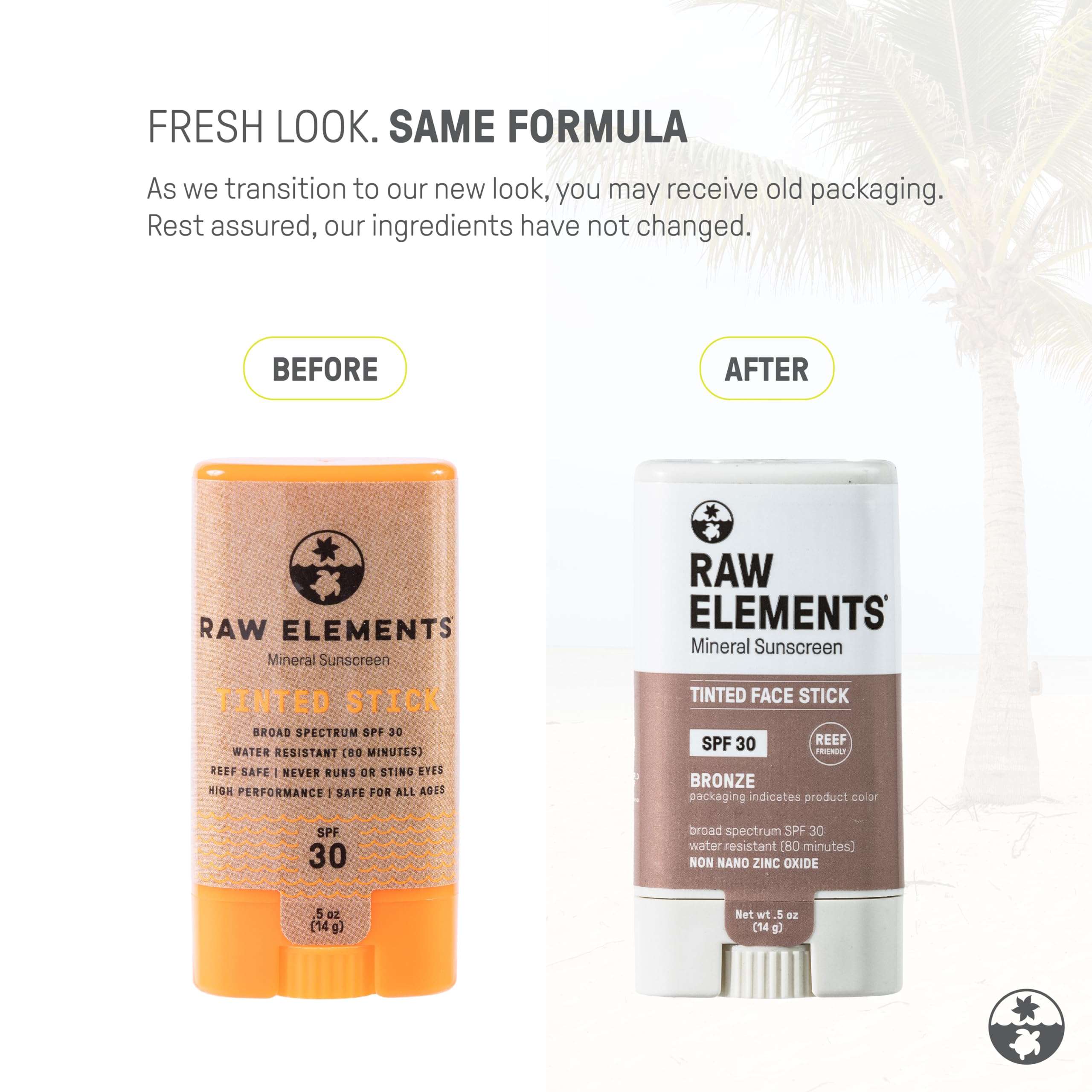 Raw Element Ultra-Moisturizing Face Tint Sunscreen, SPF 30+, Non Toxic Mineral Face Cream, Non Nano Zinc Oxide, Reef Friendly, Safe for All Ages, 0.5 oz, Bronze, Pack of 2 3