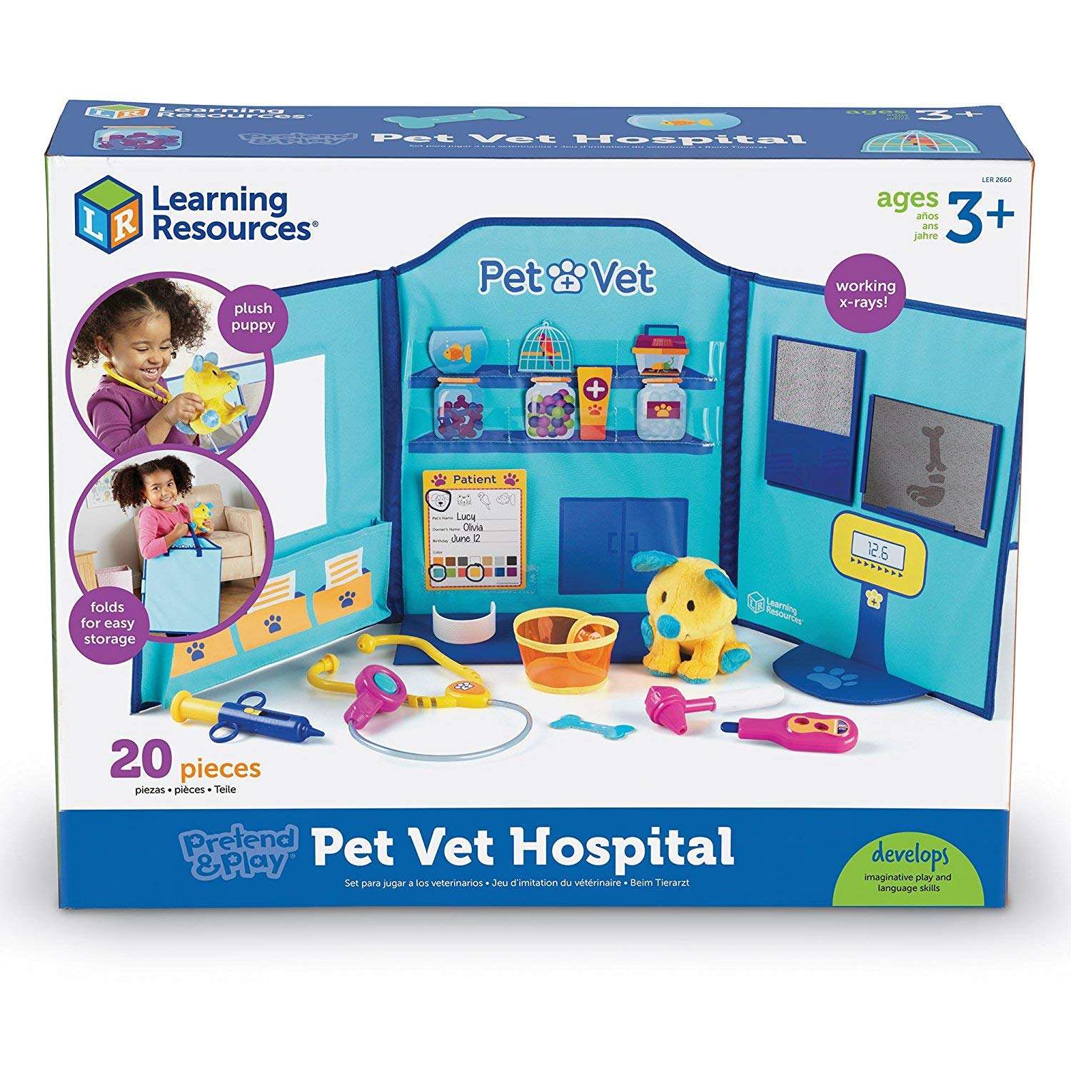 Learning Resources Pretend & Play Animal Hospital 1