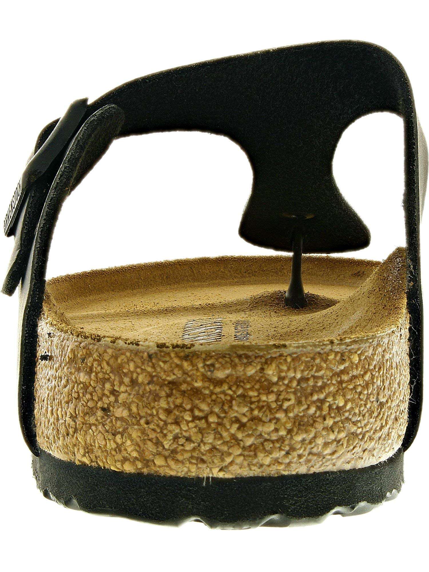 Birkenstock Gizeh Birko-Flor Thong,Black,41 M EU 4