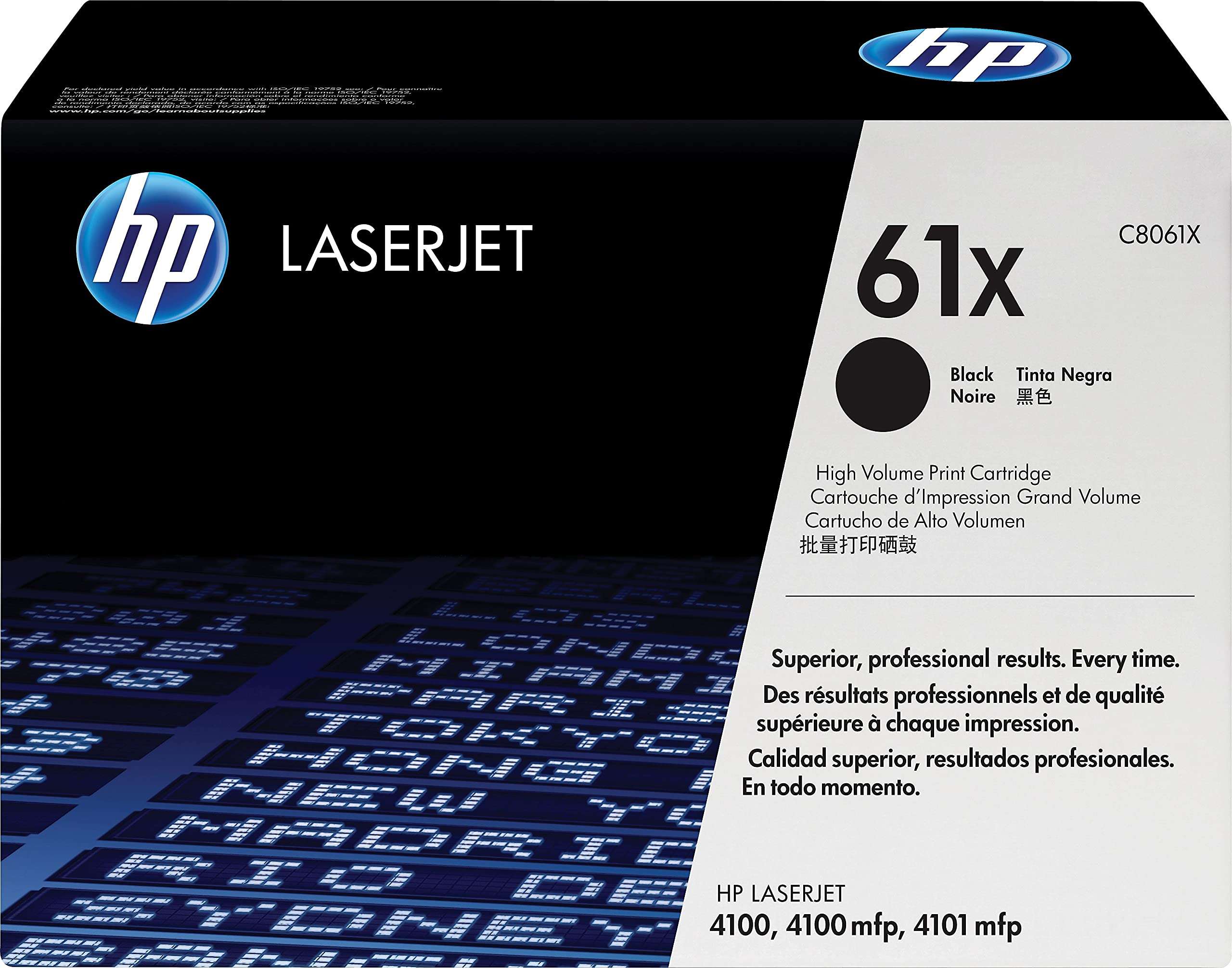 HP C8061X (61X) 4100/4101 High Yield Black Toner Cartridge 3
