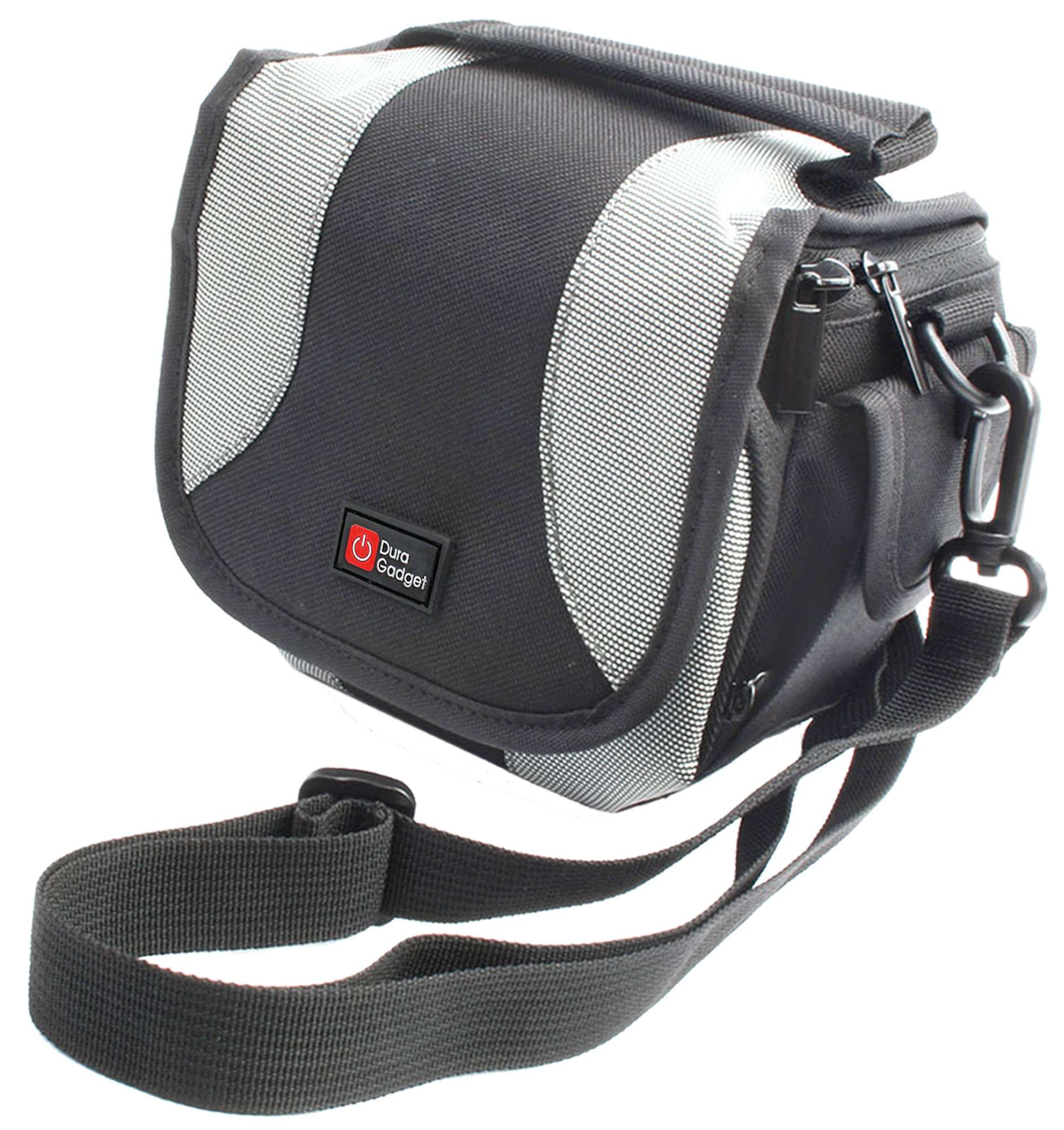 DURAGADGET Portable Carry Case with Padded Interior & Shoulder Strap - Compatible with Nikon Monarch 5 10x42 | 5 12x42 | 5 8x42 | 7 10x30 | 7 10x42 | 7 8x30 | 7 8x42 Binoculars 1