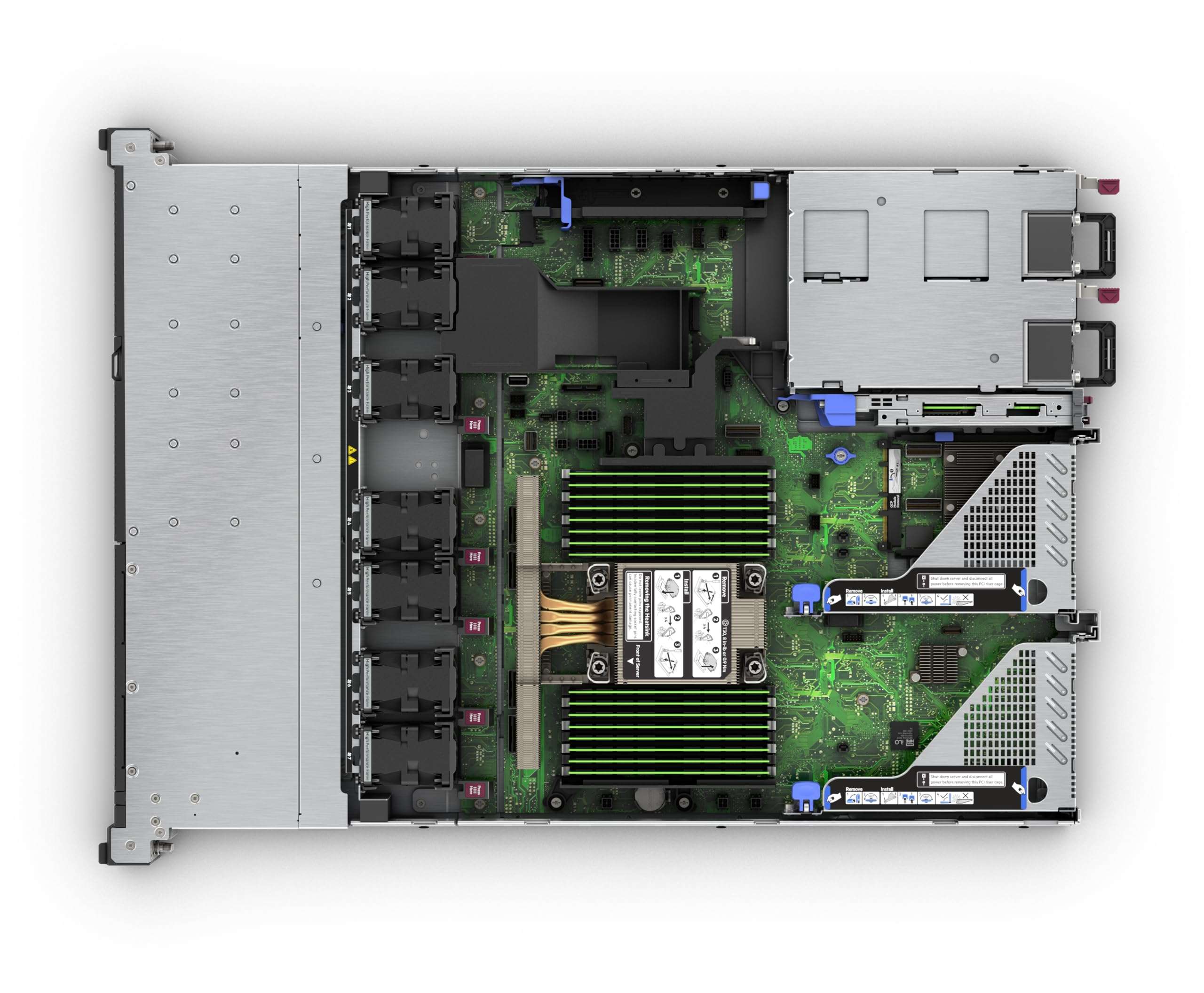 Hewlett Packard Enterprise ProLiant DL320 Gen11 Rack Server w/one Intel Xeon Scalable 5416S Processor, 2.0GHz 16‑core 1P 64GB‑R NS204i-u 8SFF 2x800W PS (HPE Smart Choice P69302-005) 5