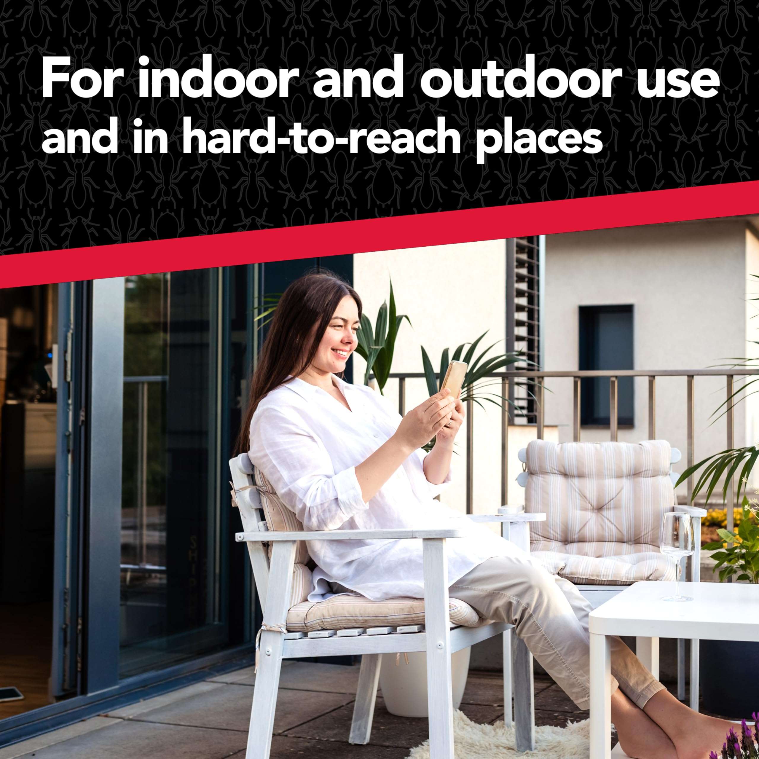 Raid MAX Perimeter Protection, 1 Gallon, Indoor & Outdoor Insecticide Spray with Reusable Electric Sprayer 5