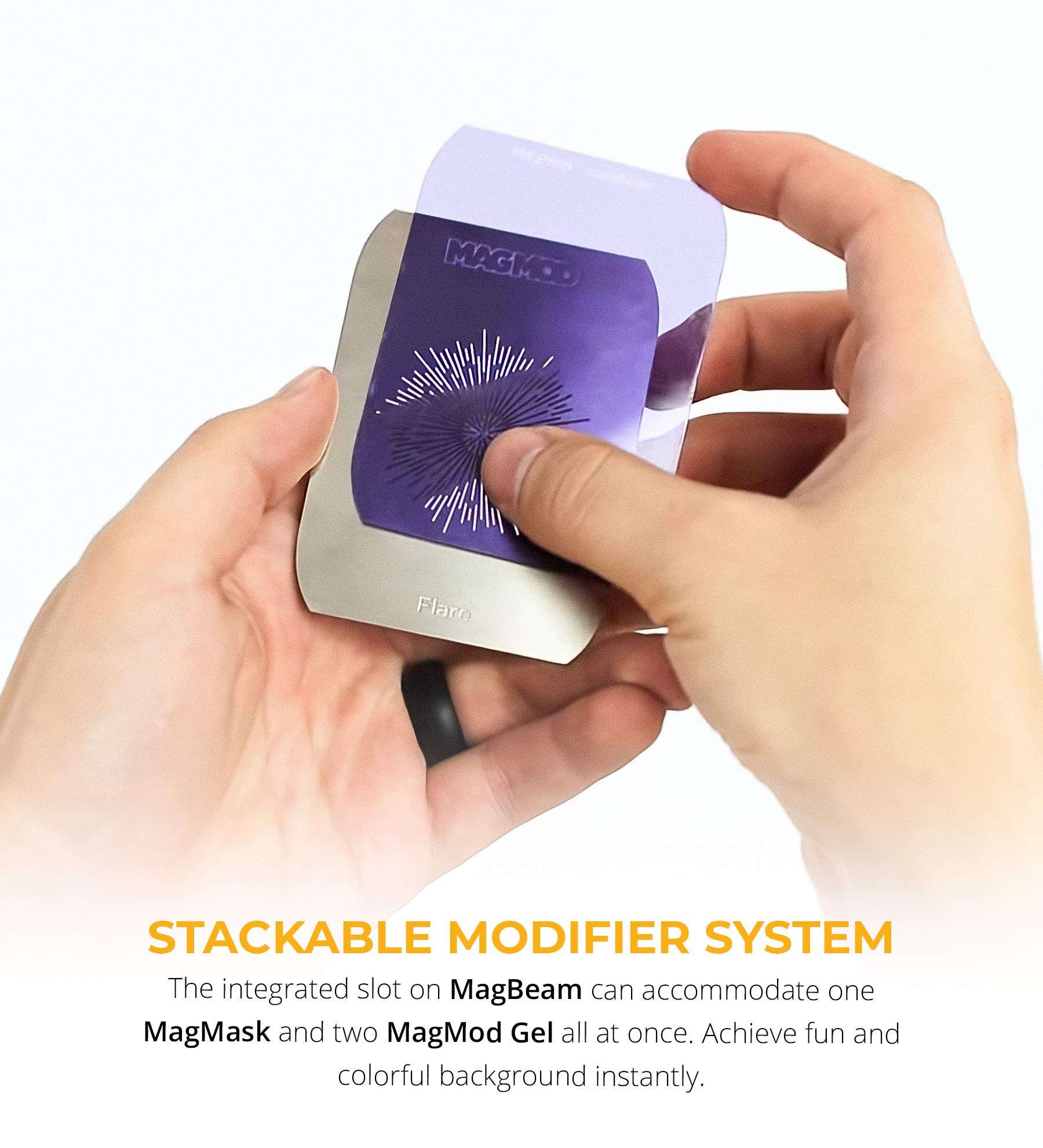 MagMod MagMask Pattern 2 Set for MagBeam Flash Modifier (Scatter, Flare, Bubble, Blossom) 3