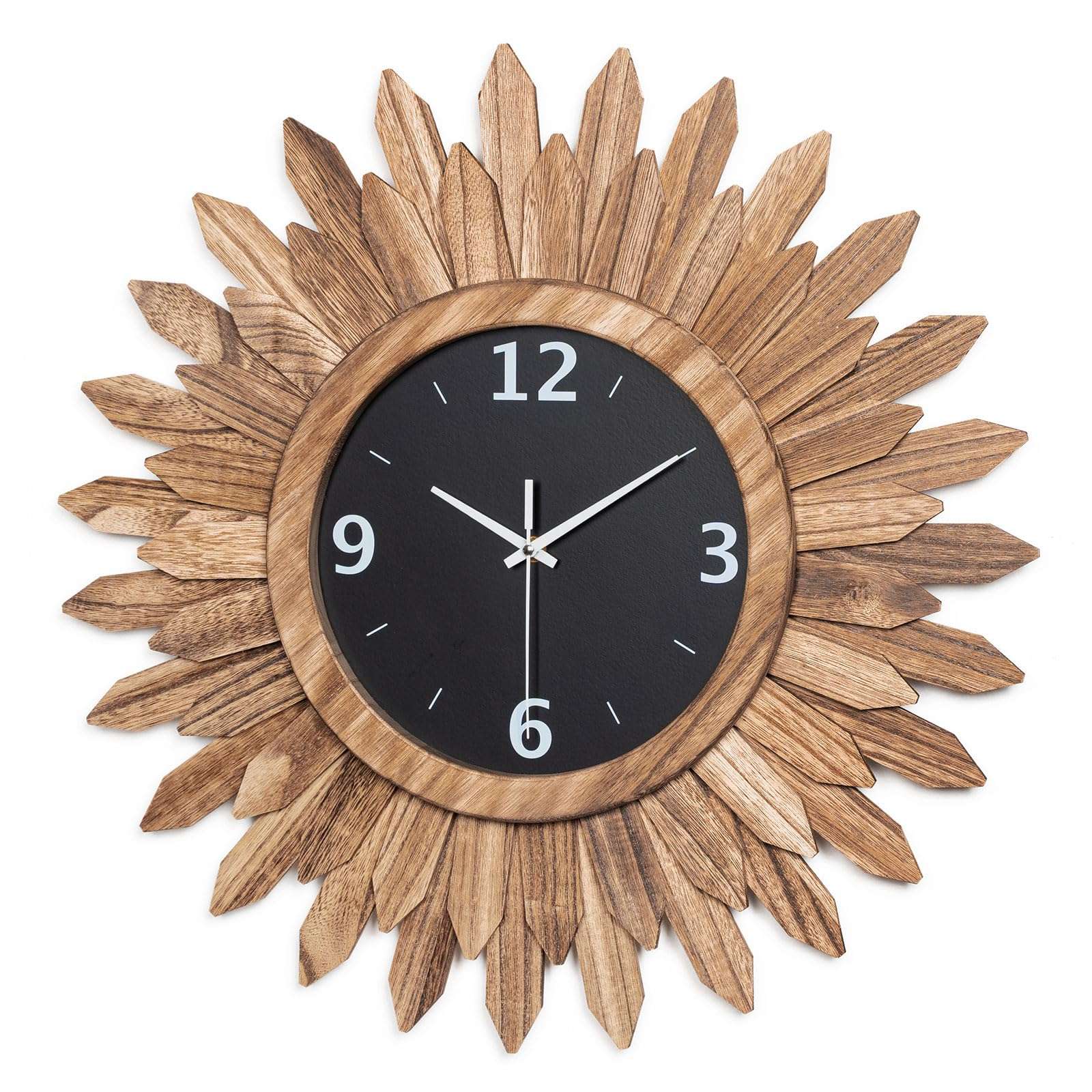 Large Boho Mirror and Large Boho Wall Clock