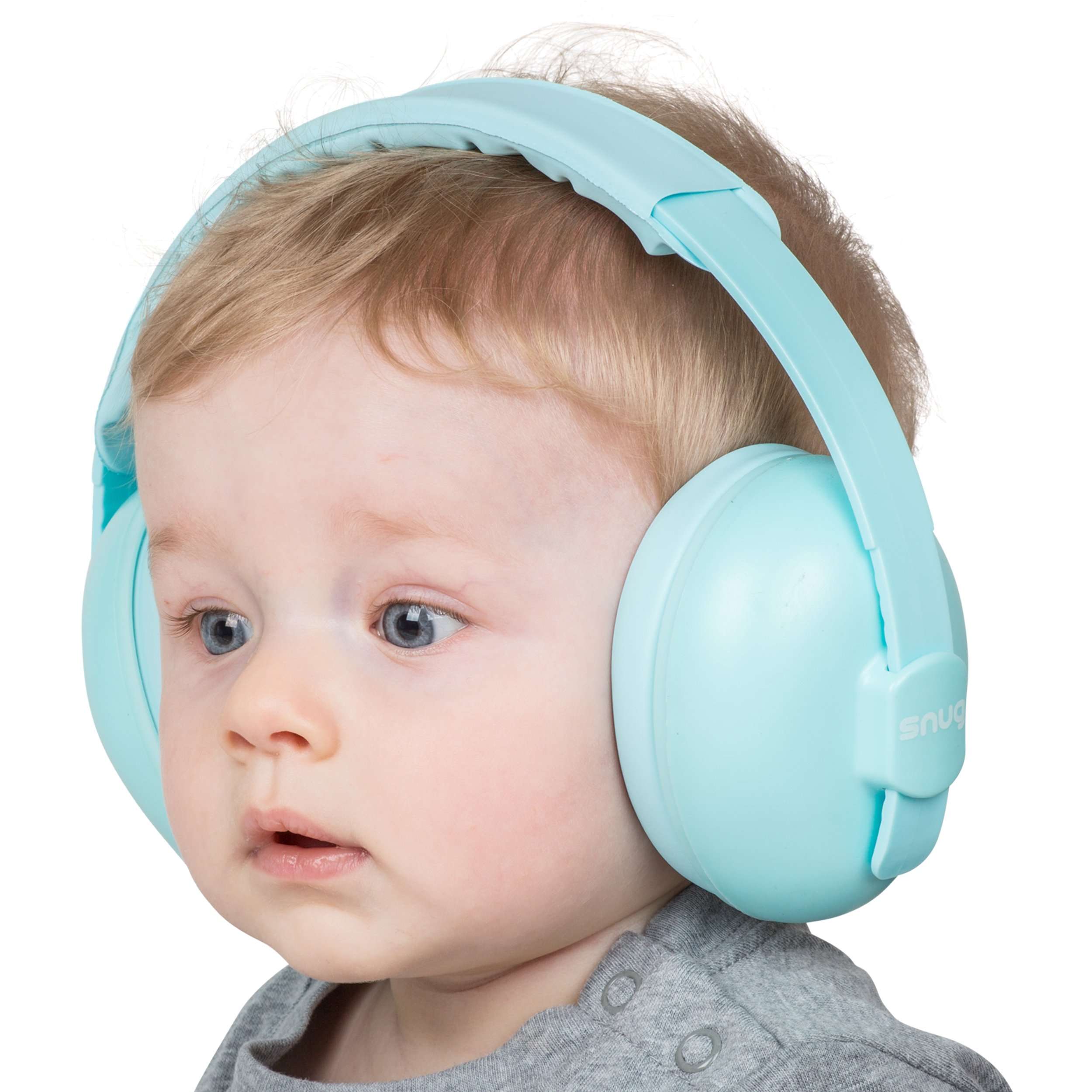 Snug Baby Earmuffs, Best Toddler & Infant Hearing Protection Ages 0-2+ Ear Protection for Babies (Blue) 5