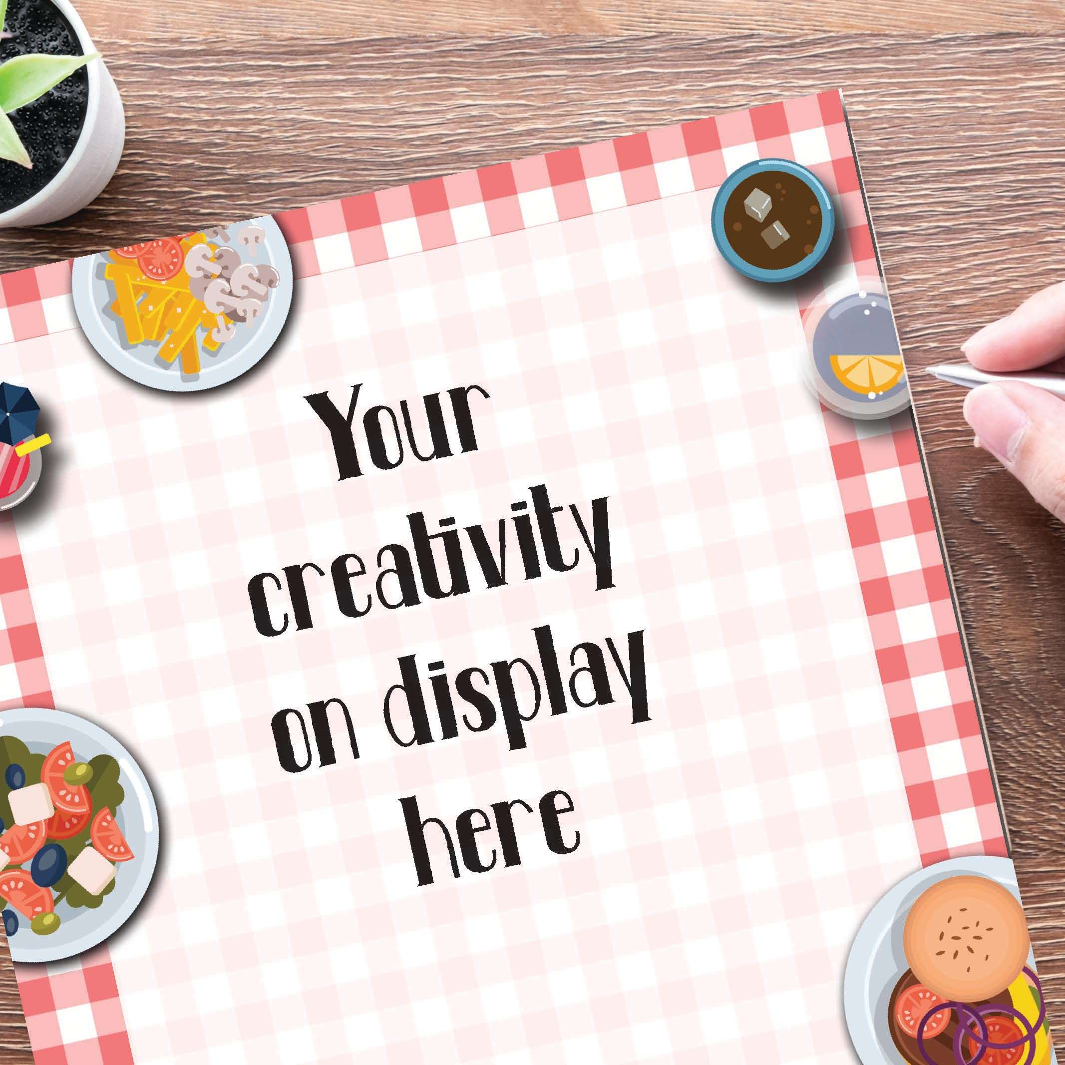 Summertime Backyard BBQ Letterhead Laser & Inkjet Printer Paper, 25 pack 3