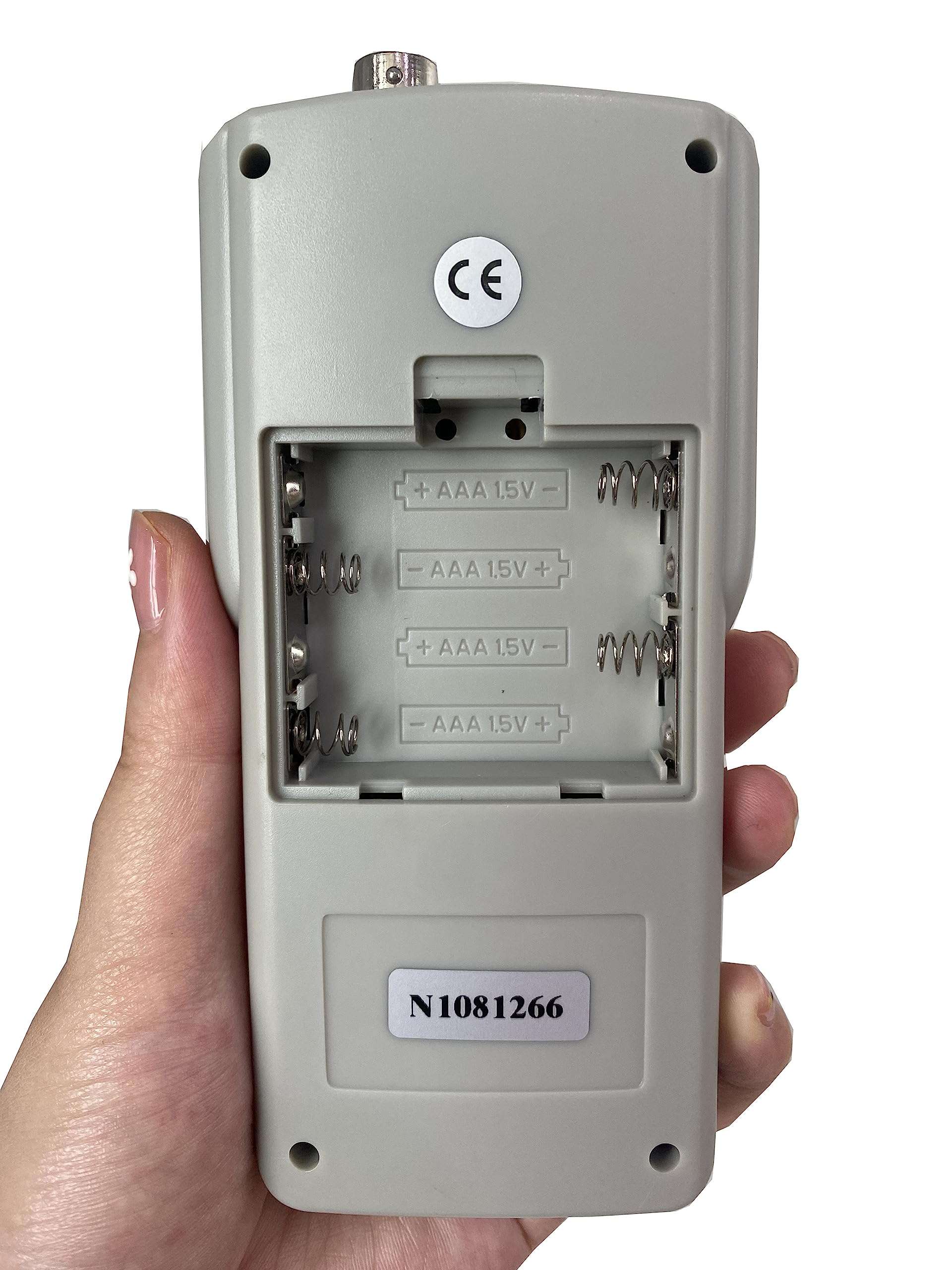 CNYST Digital Infrared Belt Tension Meter Infrared Belt Tensiometer withTwo Different Units of Metric or Imperial System Measurement Range 10Hz~500Hz Total Error <5% 5