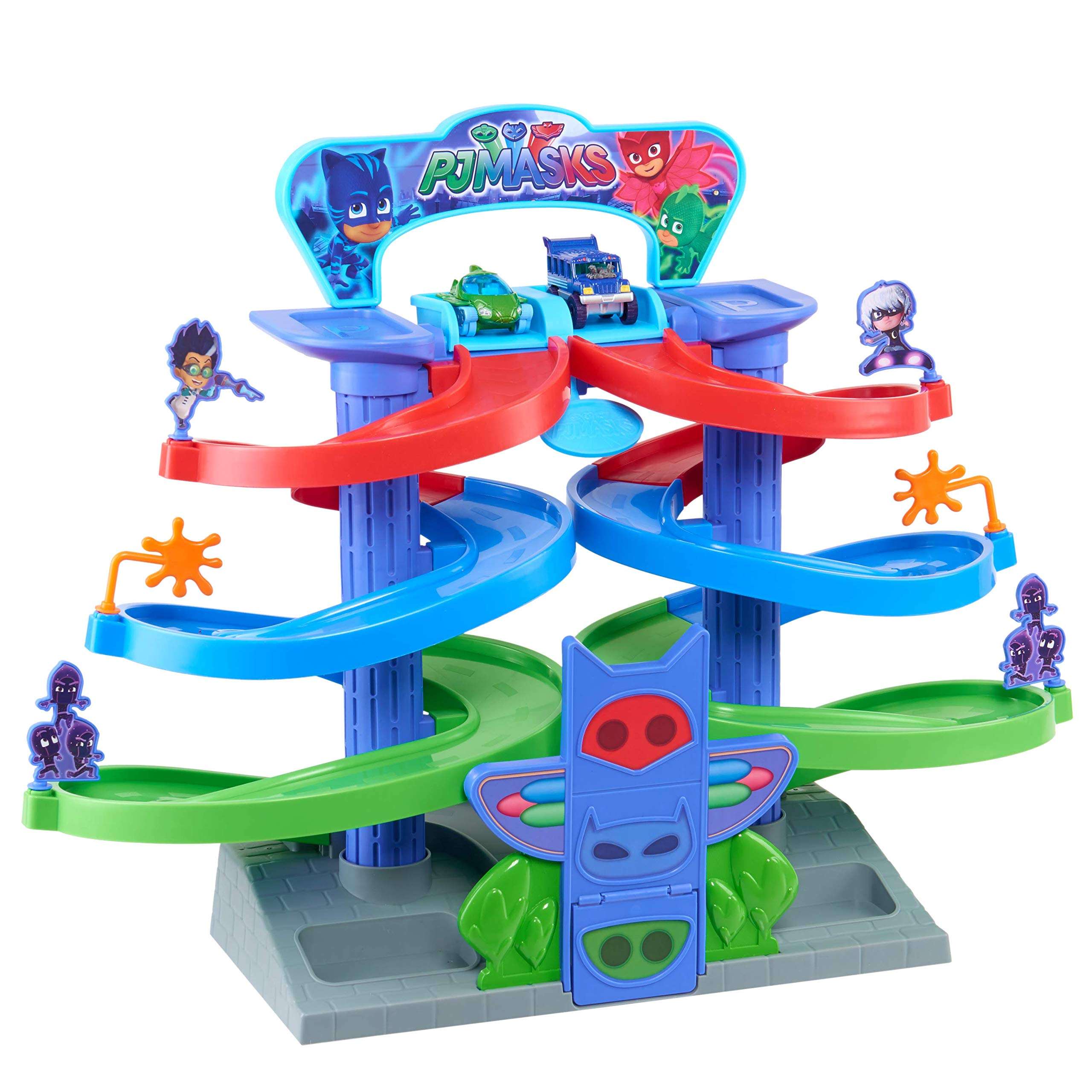 PJMASKS Spiral Die-Cast Playset 4