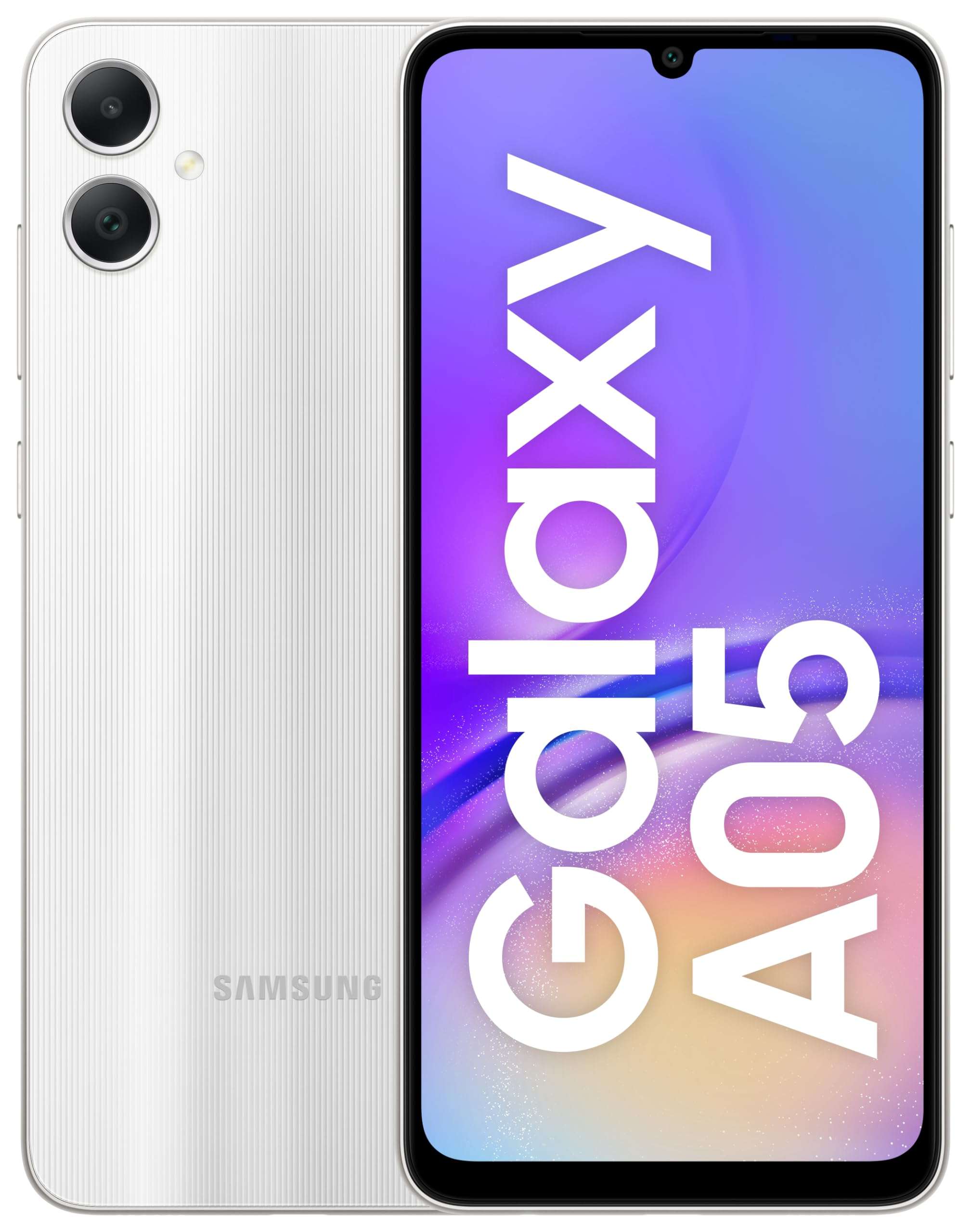 Samsung Galaxy A05 (Silver, 6GB, 128GB Storage) | 50 MP Main Camera | Upto 12GB RAM with RAM Plus | MediaTek Helio G85 | 5000 mAh Battery
