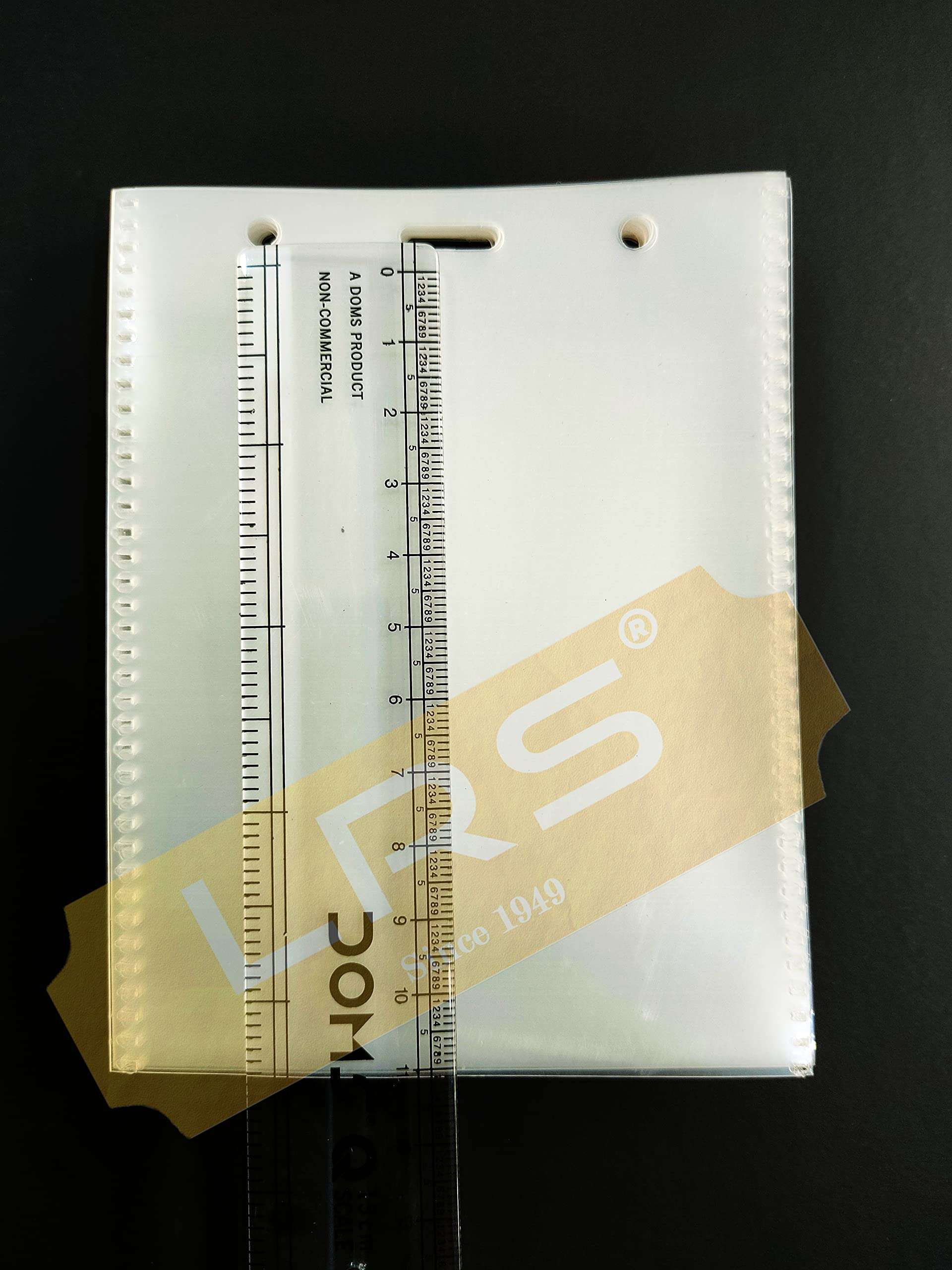 LRS Soft Plastic Flexible I.D Card Holders, Pouches, Badges PrePunched for Lanyards, 110mm x 85mm Each, Vertical Top Loading for Office, School, College, University - Pack of 50 3