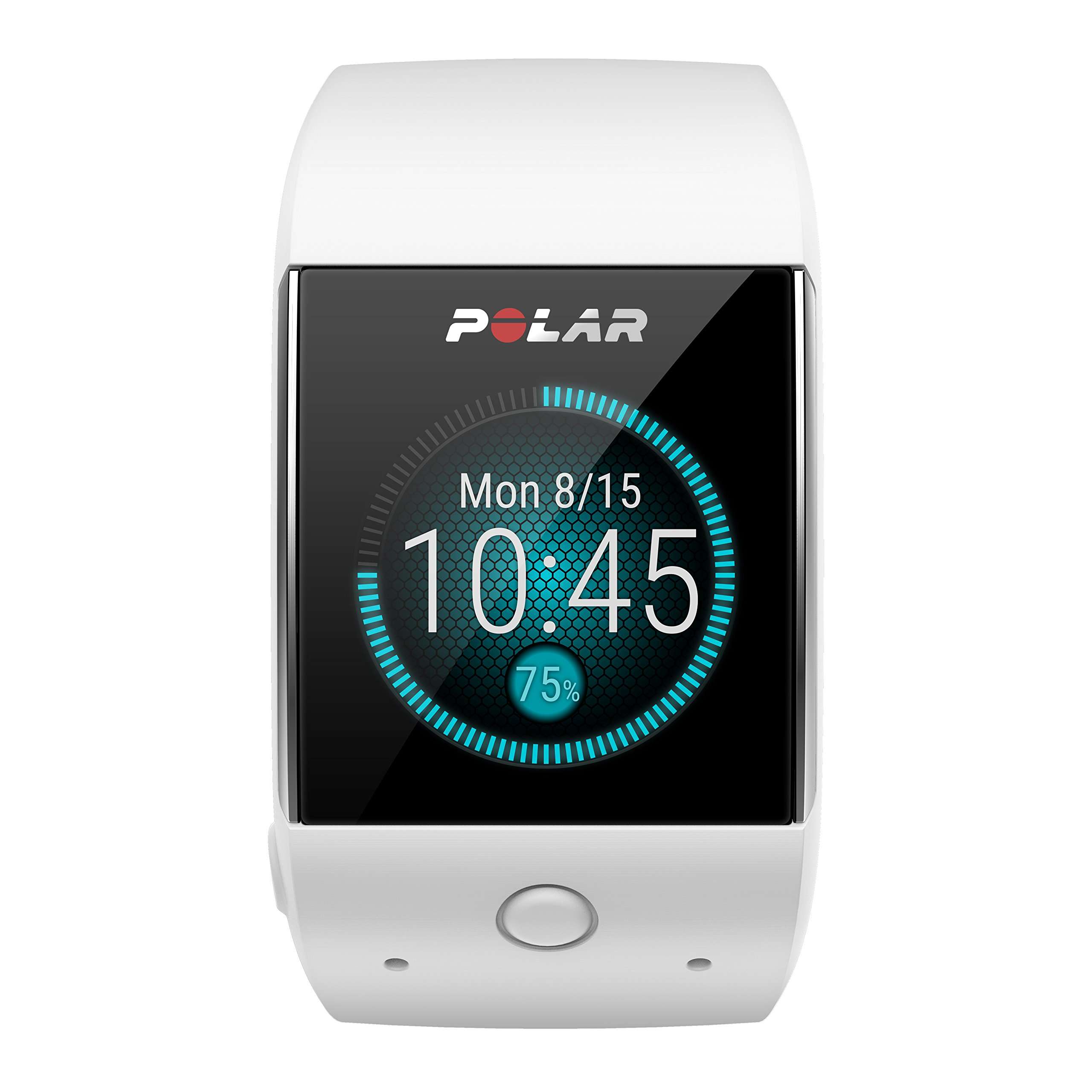 Polar M600 GPS Smart Sports Watch/Heart Rate Monitor, White - Compatible with iPhone and Android Phone 1