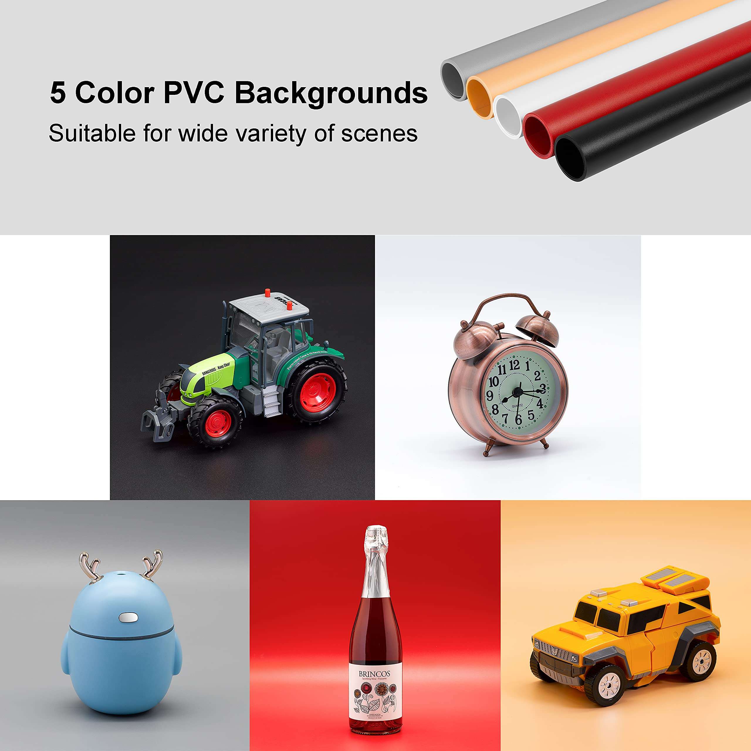 Finnhomy Professional Portable Photo Studio Photo Light Studio Photo Tent Light Box Table Top Photography Shooting Tent Box Lighting Kit, 16" x 16" Cube 2