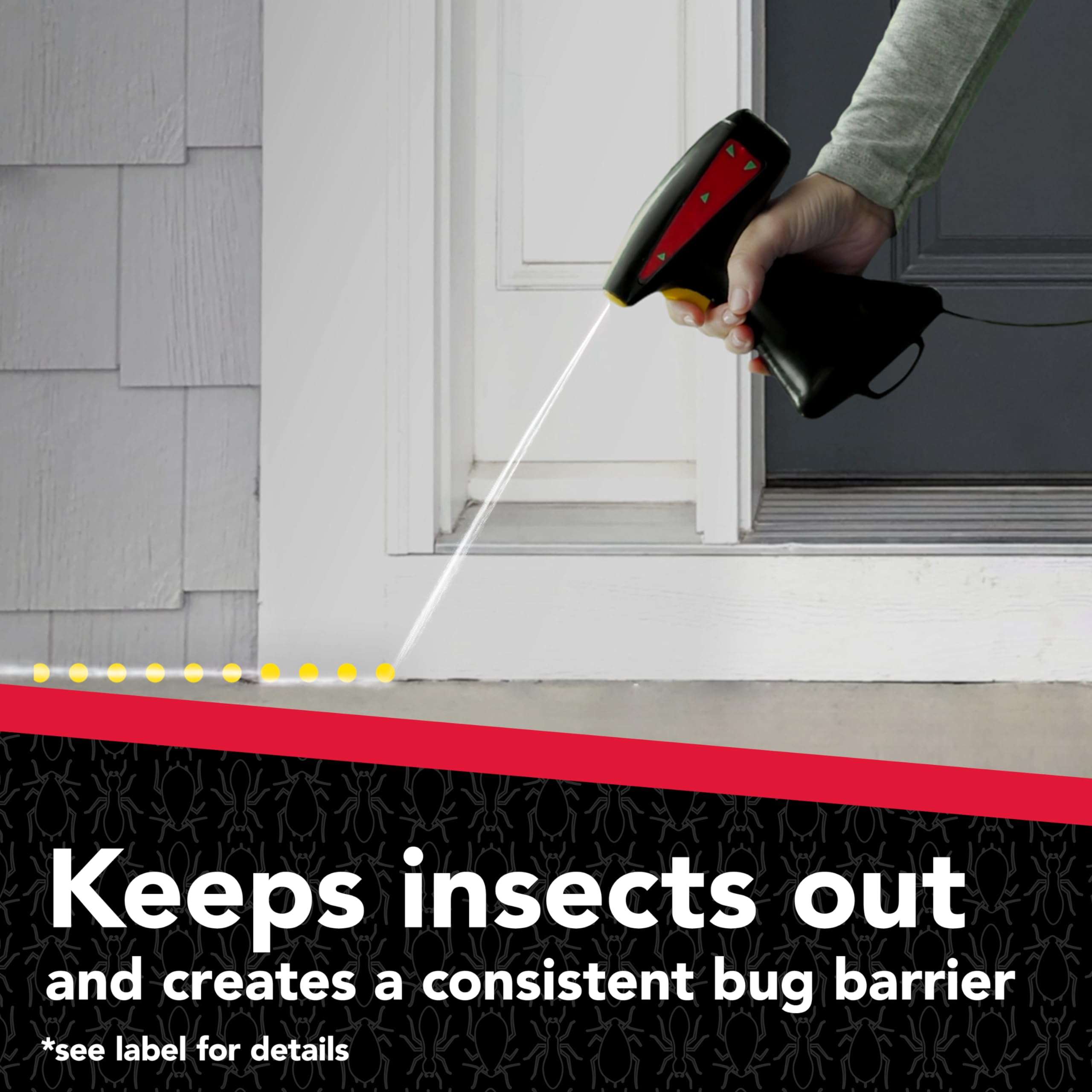 Raid MAX Perimeter Protection, 1 Gallon, Indoor & Outdoor Insecticide Spray with Reusable Electric Sprayer 3