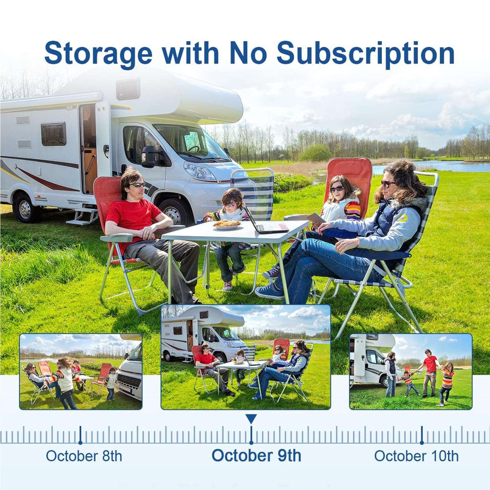 TZGQKN 2K WiFi Surveillance Security Camera Outdoor/Home/Dome, Pan-Tilt 360° View, 3MP, Motion Detection and Siren, 2-Way Audio,Full Color Night Vision, Waterproo (4, Memory Card not Included) 5