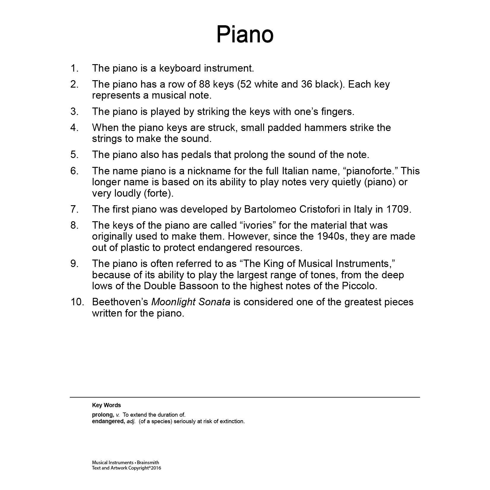 Brainsmith Quantum Cards – Musical Instruments Set 1 – Encyclopaedic Flashcards – Early Learning – Sensory Development - Birthday Gift (for Children from 8 Months and Above – Brain Development) 5