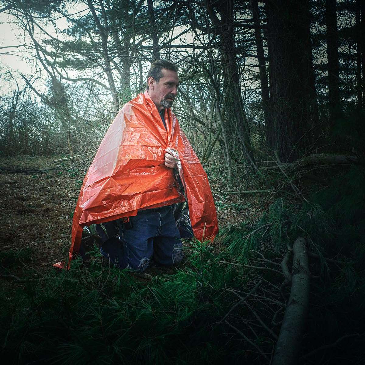 Treasure Gurus Emergency Orange Solar Blanket Reflective Mylar Tarp Camping Hiking Gear Survival Supplies 5