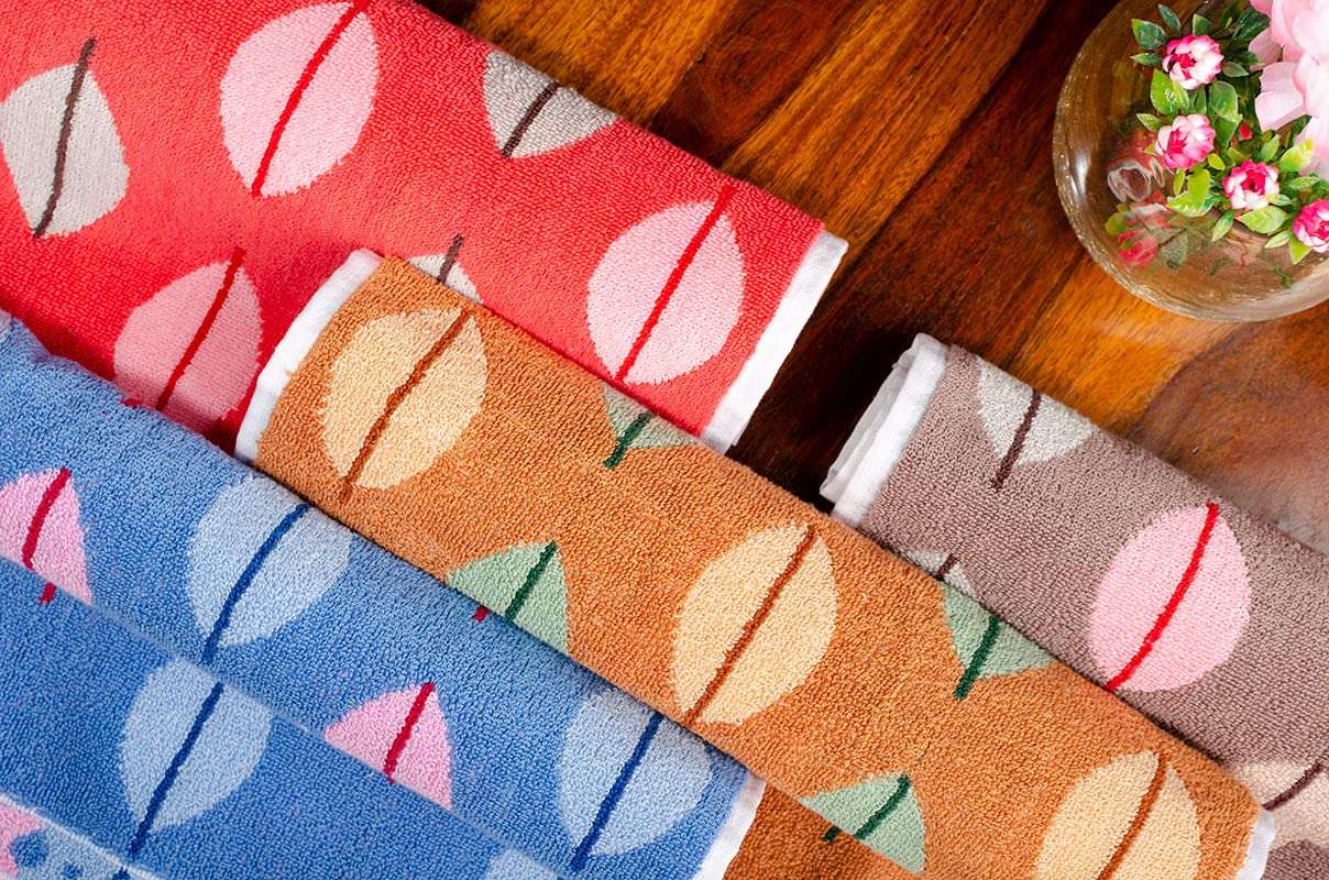 GRGRASP Cotton Hand Towels Set of 12 Piece for Kitchen & Gym , 450 GSM ,( Size: Medium , 30 * 52 cm) 4