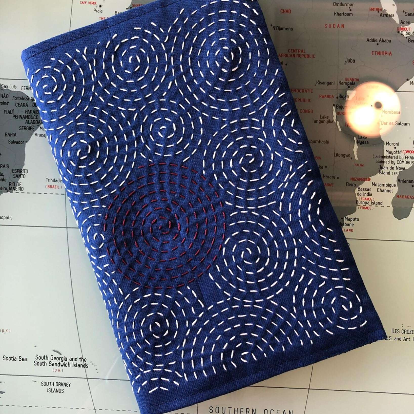 Sashiko Stencil 4.7inch Geometric Sashiko Pattern Template Drawing Line Quilting Stencils for Sewing Hand Quilting Embroidery 4