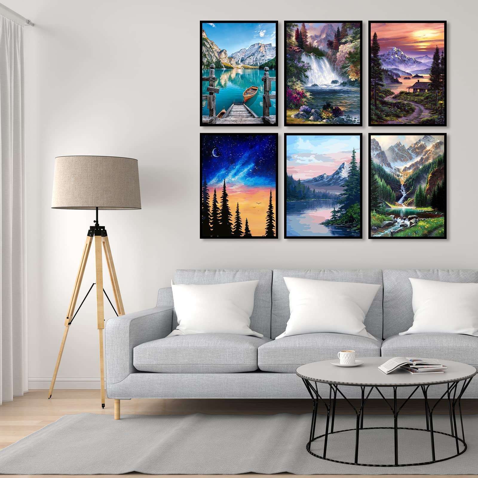 6pack Diamond Painting Kits 4