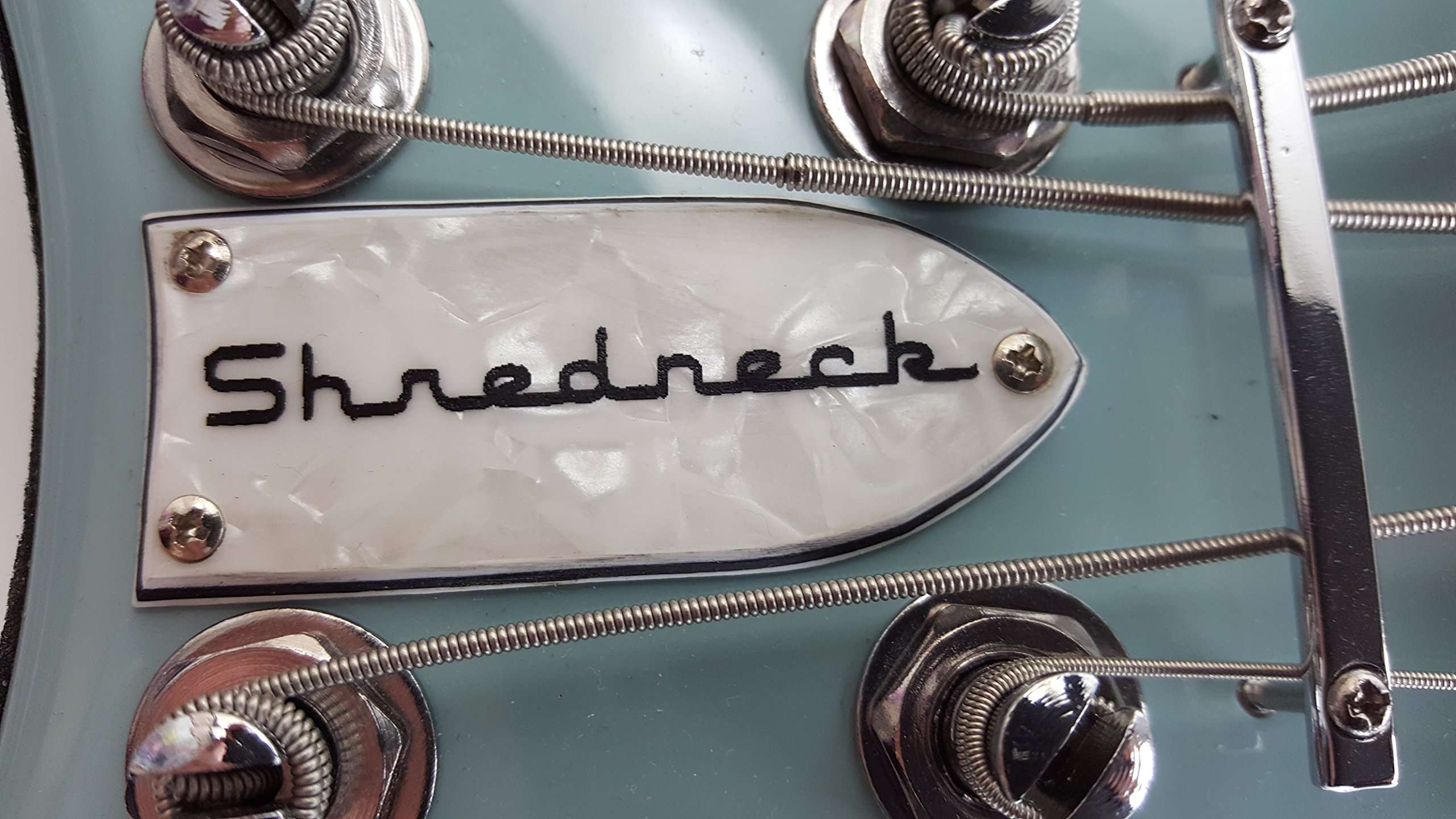 Shredneck Bassneck Billy Sheehan Signature Model - Sonic Blue 3