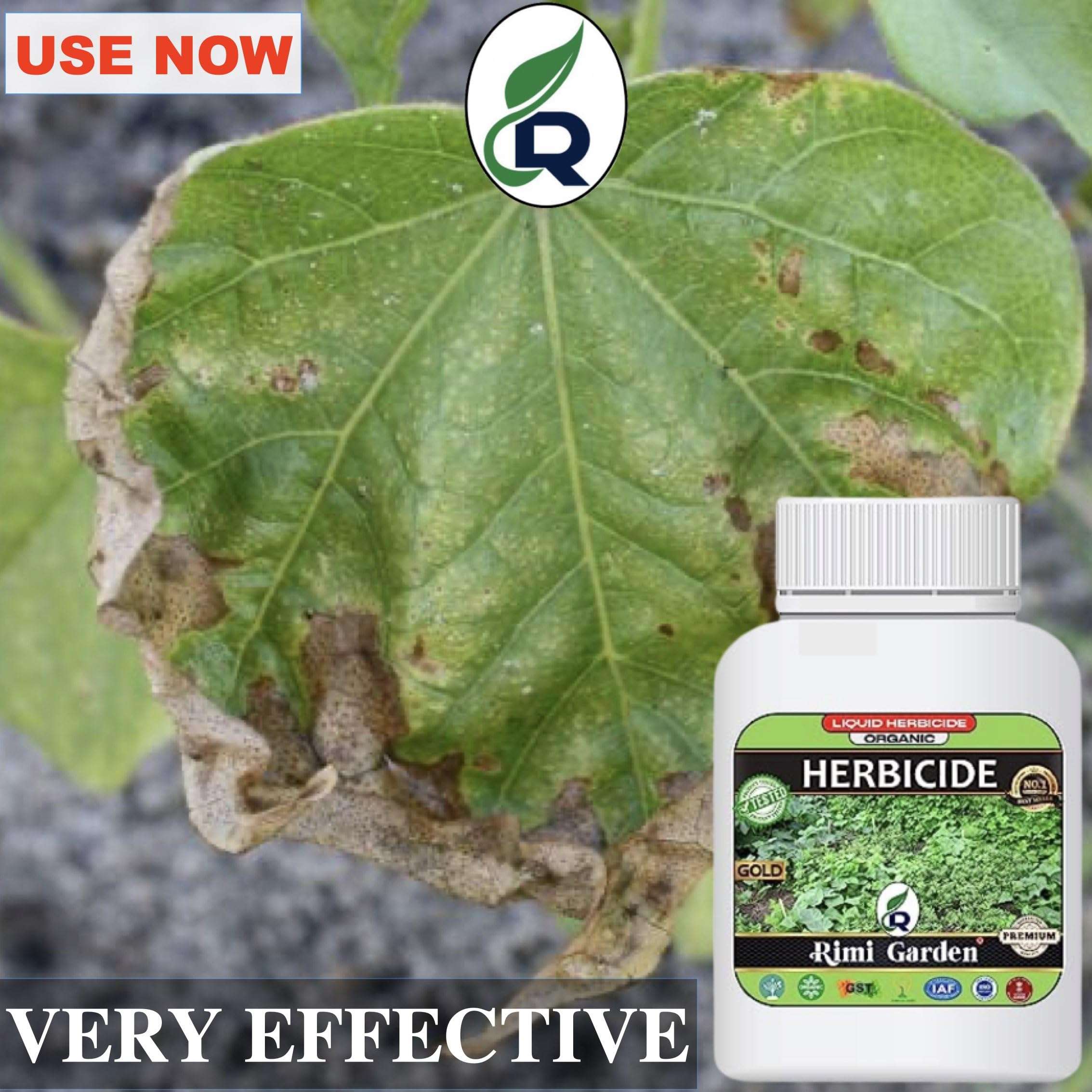 Rimi Garden® Herbicide, Premium Organic Liquid Herbicide for Removing Wild Herbs. (250 ml) 4