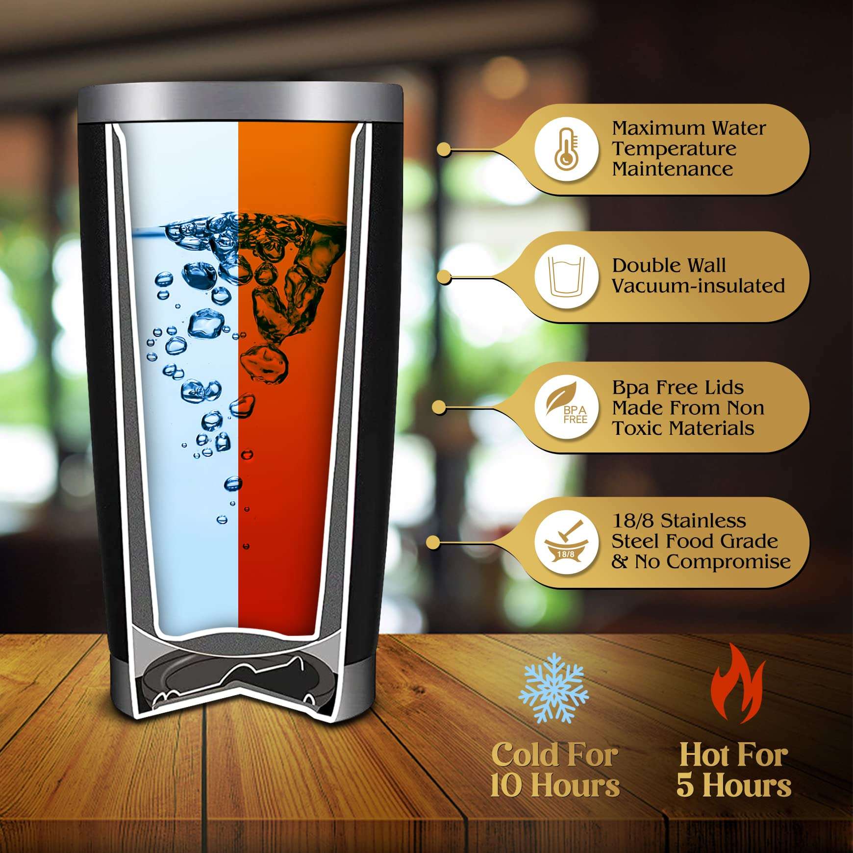 Fathers Day Gift for Dad - Gifts for Dad, Dad Gifts from Daughter Son - Birthday Gifts for Dad, Best Dad Ever Gifts - Fathers Day Gift Ideas for Dad Husband Men, 20 oz Tumbler 4