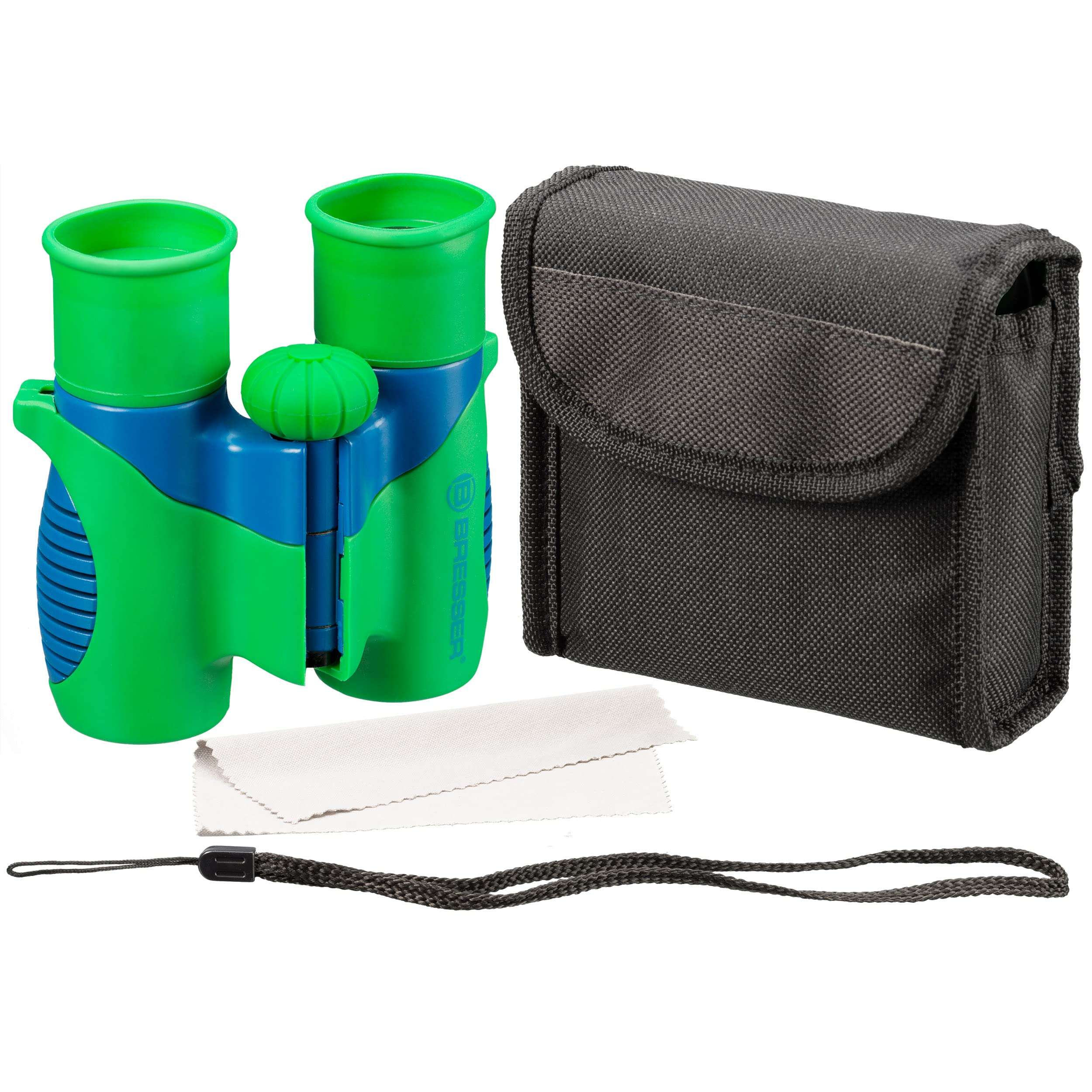 ExploreOne 6x21 Weather Resistant Roof Prism Child's Binocular with 6.8 Deg Angle of View, Gray 2