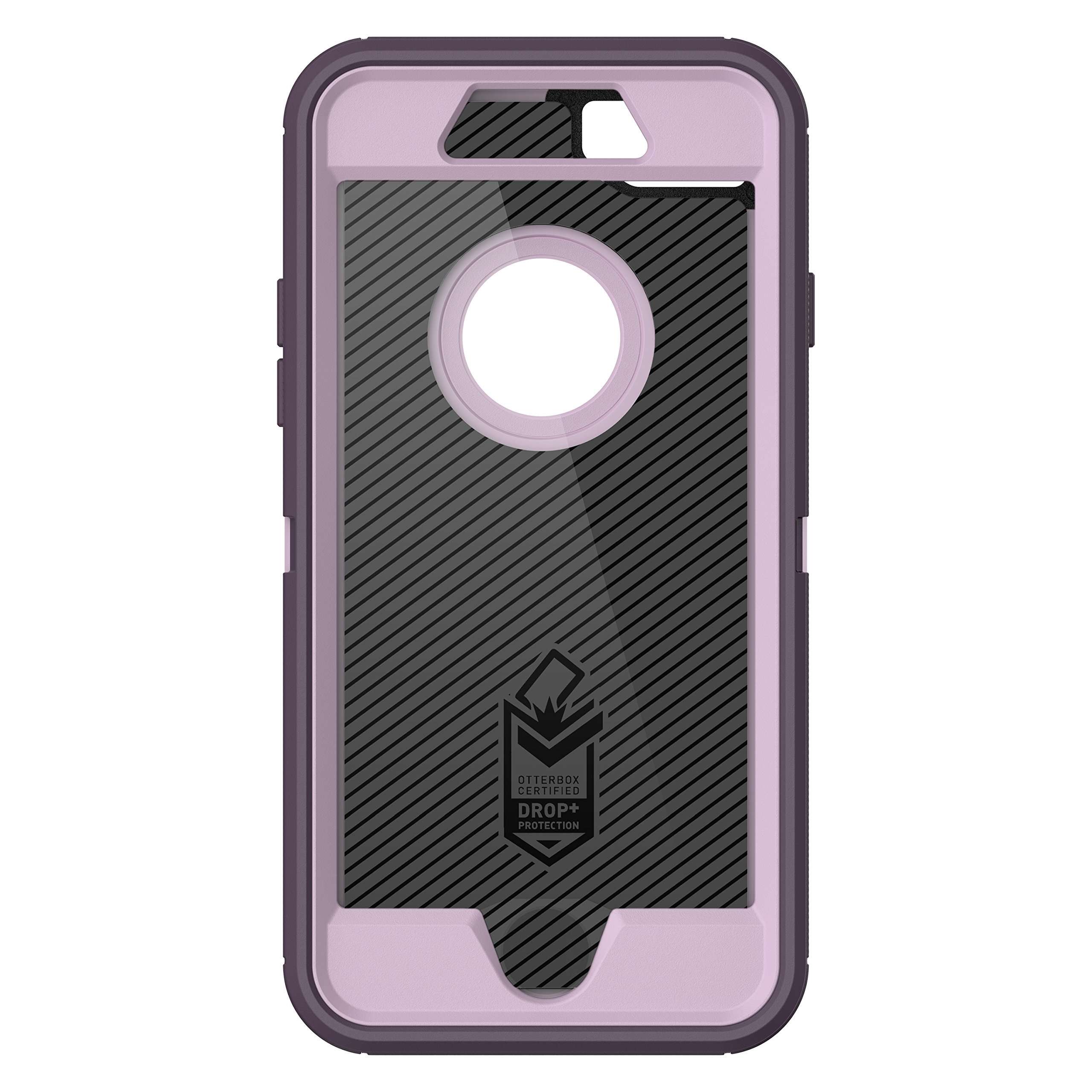 OtterBox iPhone SE 3rd/2nd Gen, iPhone 8 & iPhone 7 (not compatible with Plus sized models) Defender Series Case- PURPLE NEBULA, rugged & durable, with port protection, includes holster clip kickstand 3