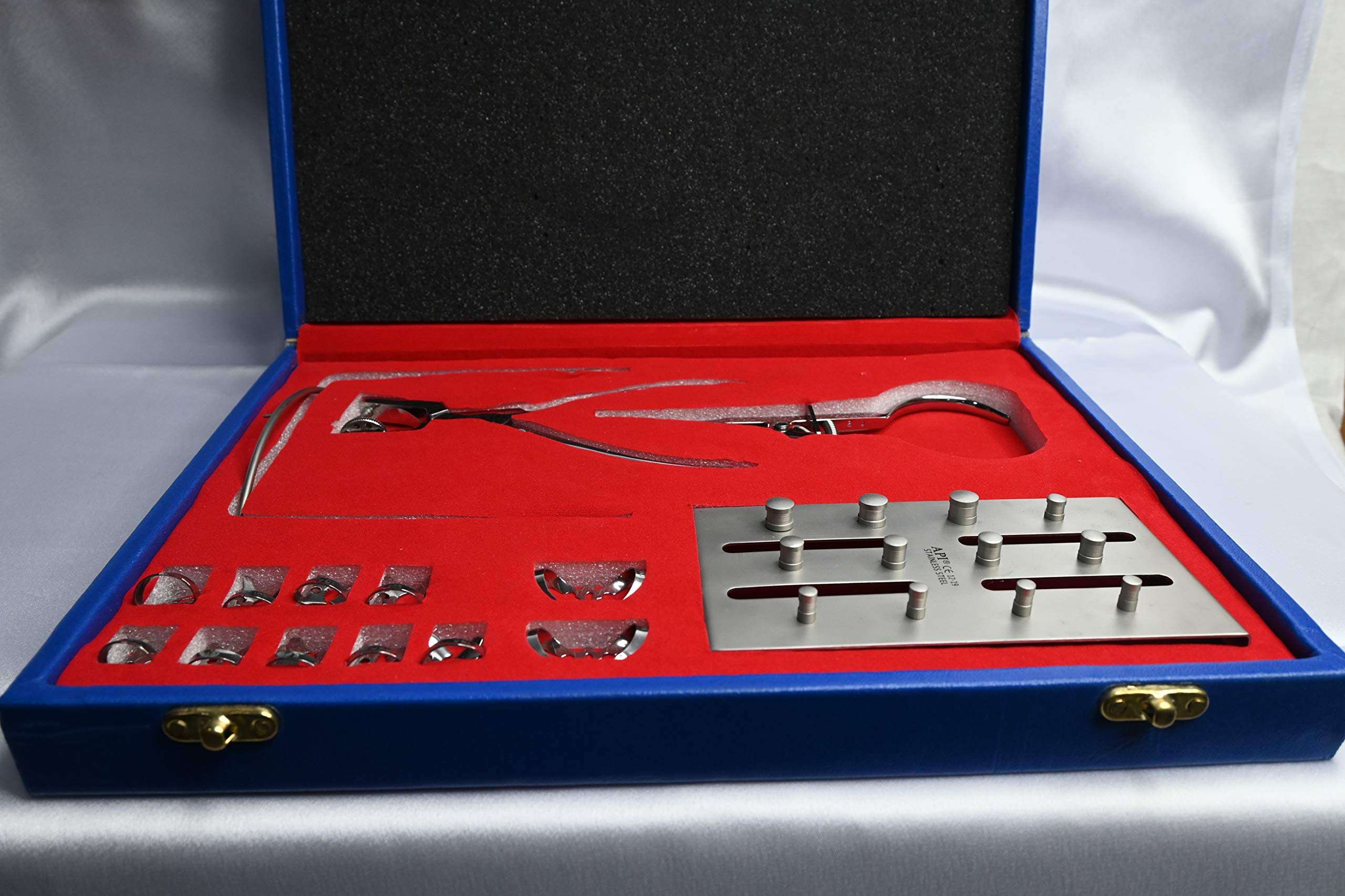 PYRAX API RUBBER DAM KIT With 10 Clamp & Clamp Holder ISO & CE Certified Best Quality 1