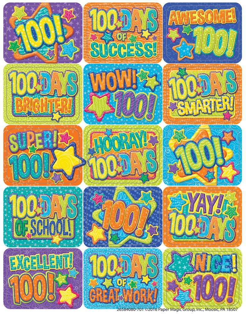 Paper Magic Educational Color My World 100 Days with (658408) 1