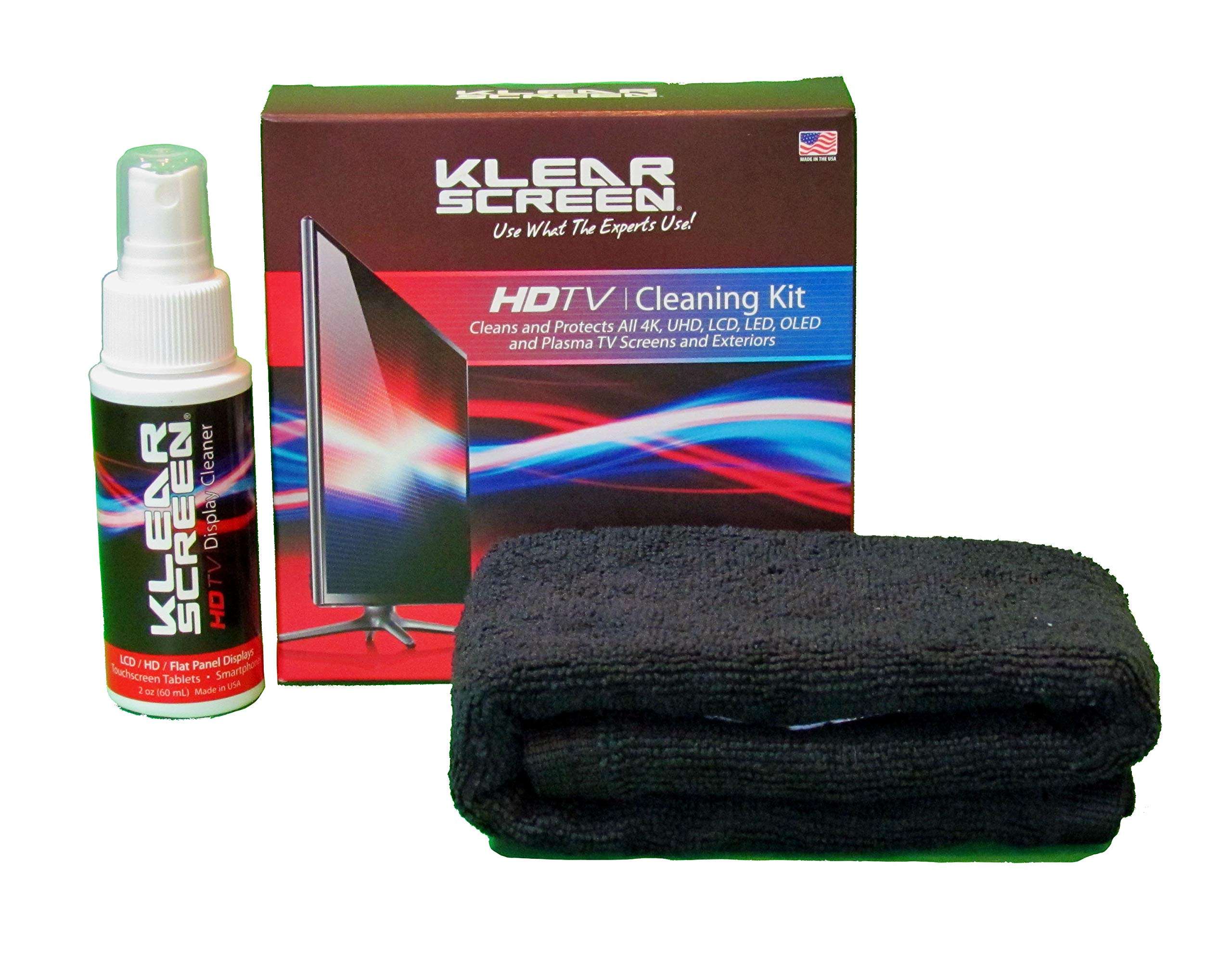 Klear Screen Large TV Cleaning Screen Cleaner for Tvs, Gaming Monitors, LCD, LED, OLED, LED, Made in The USA 4