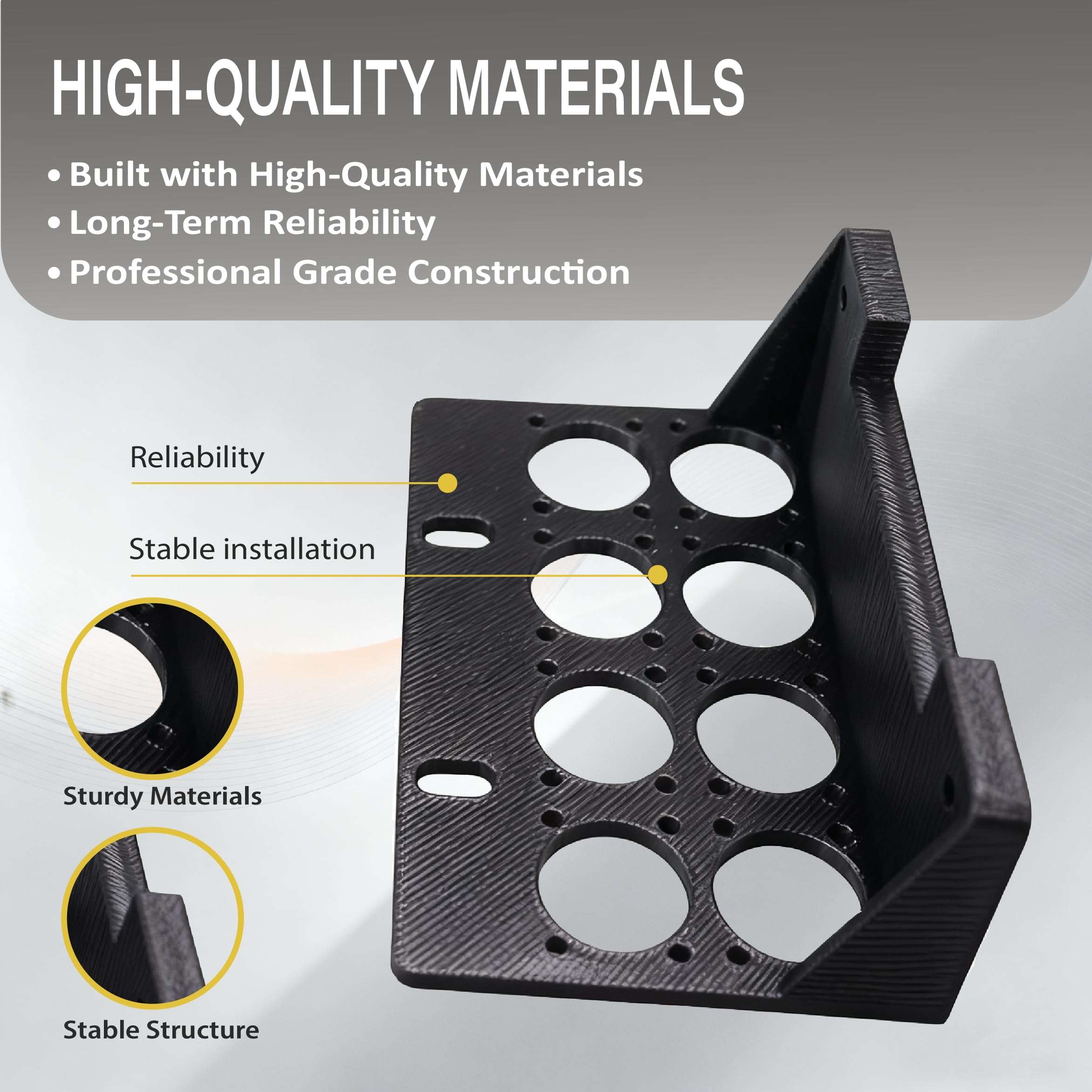 Recessed Rack Ears Compatible with Digital Mixers XR16 XR18 SD18 MR16 MR18 - Sturdy Material, Easy Installatio（1 pack） 3