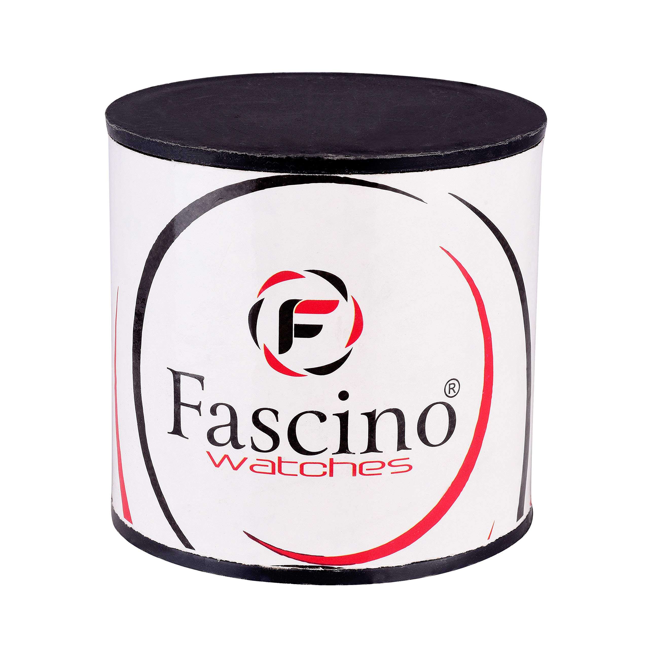 Fascino FCW 1413-CP Analogue Men's Watch(White Dial Brown Colored Strap)-FCW 1413-CP 5