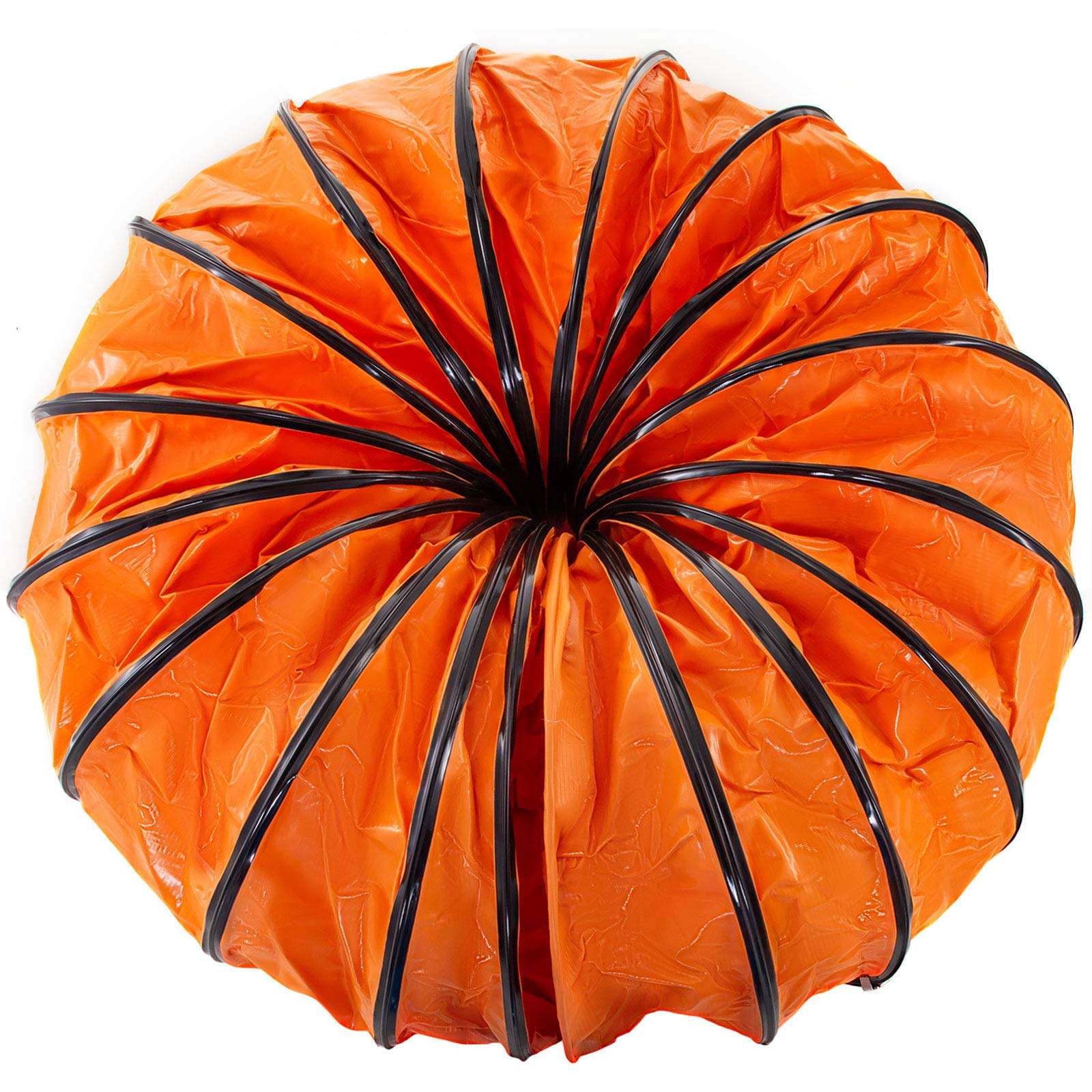 VEVOR Air Scrubber with 3-Stage Filtration, Stackable Negative Air Machine 800 CFM & Mophorn 25ft PVC Flexible Ducting, 8 Inch Hose, Orange 6