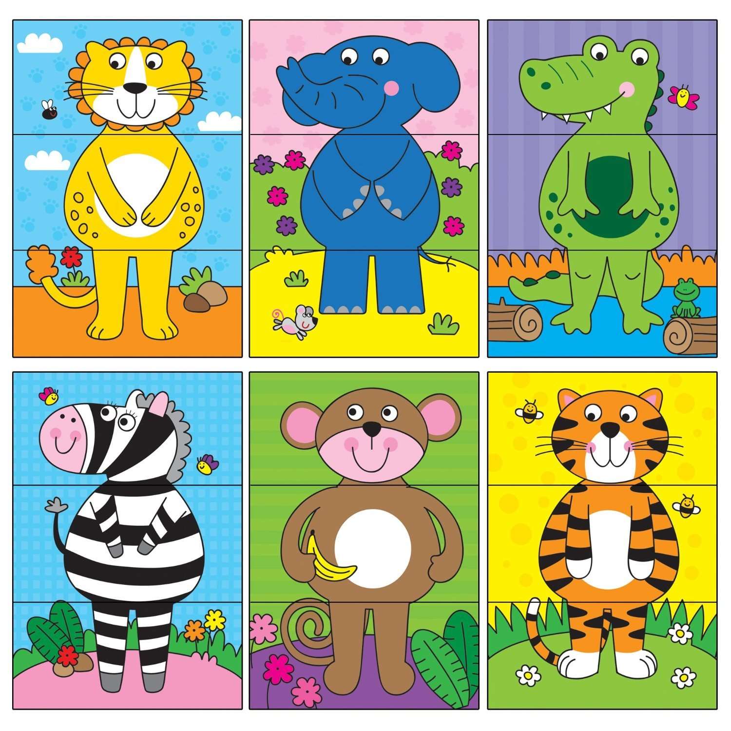 Galt Toys, Water Magic - Flip Book Jungle 2