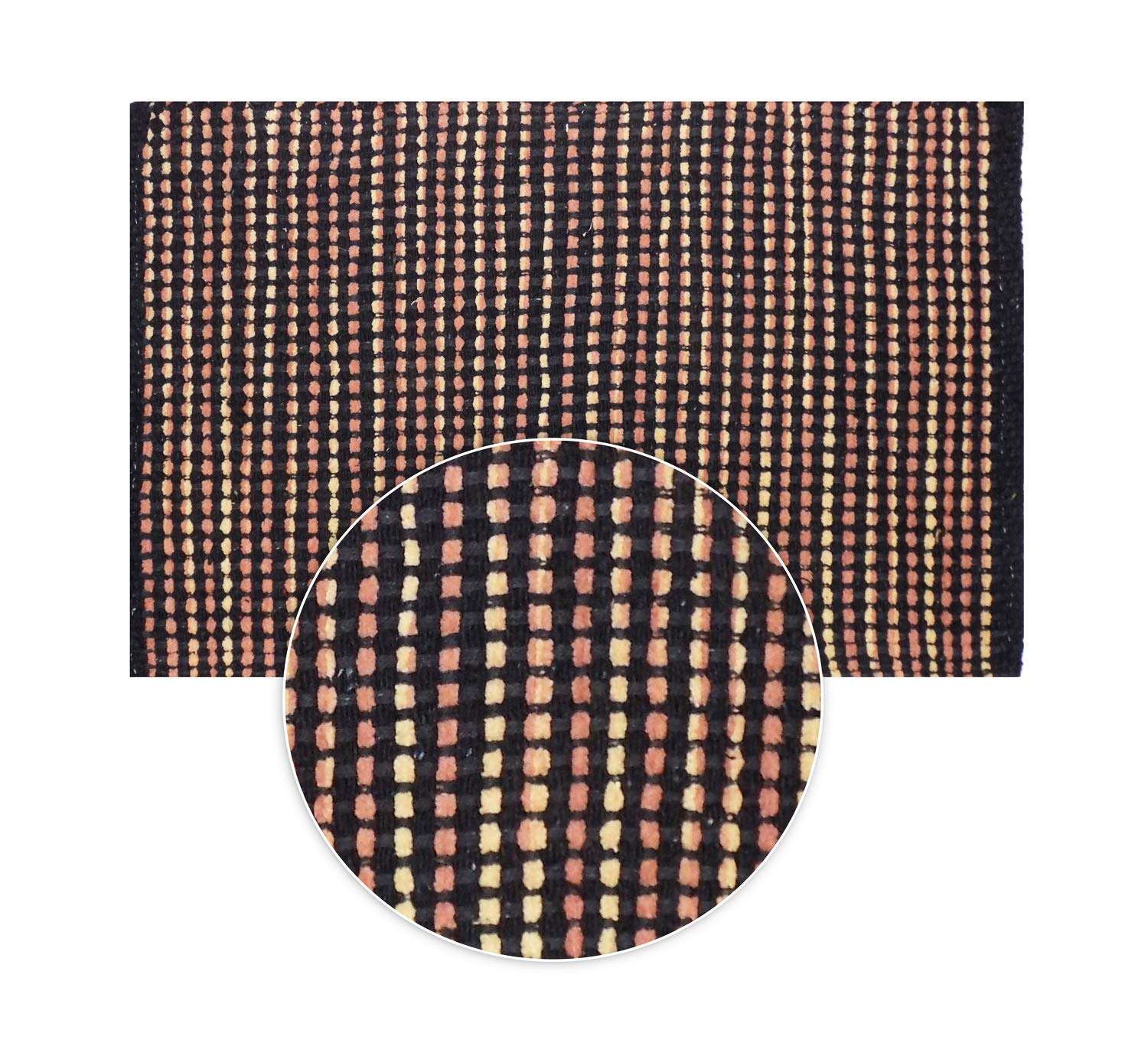 Leysin Combo Set of 2 Pieces Anti Skid Water Absorbing Door Mat Floor Mat Perfect for Home and Hotel Use Item Pack of 1 (m4) 3