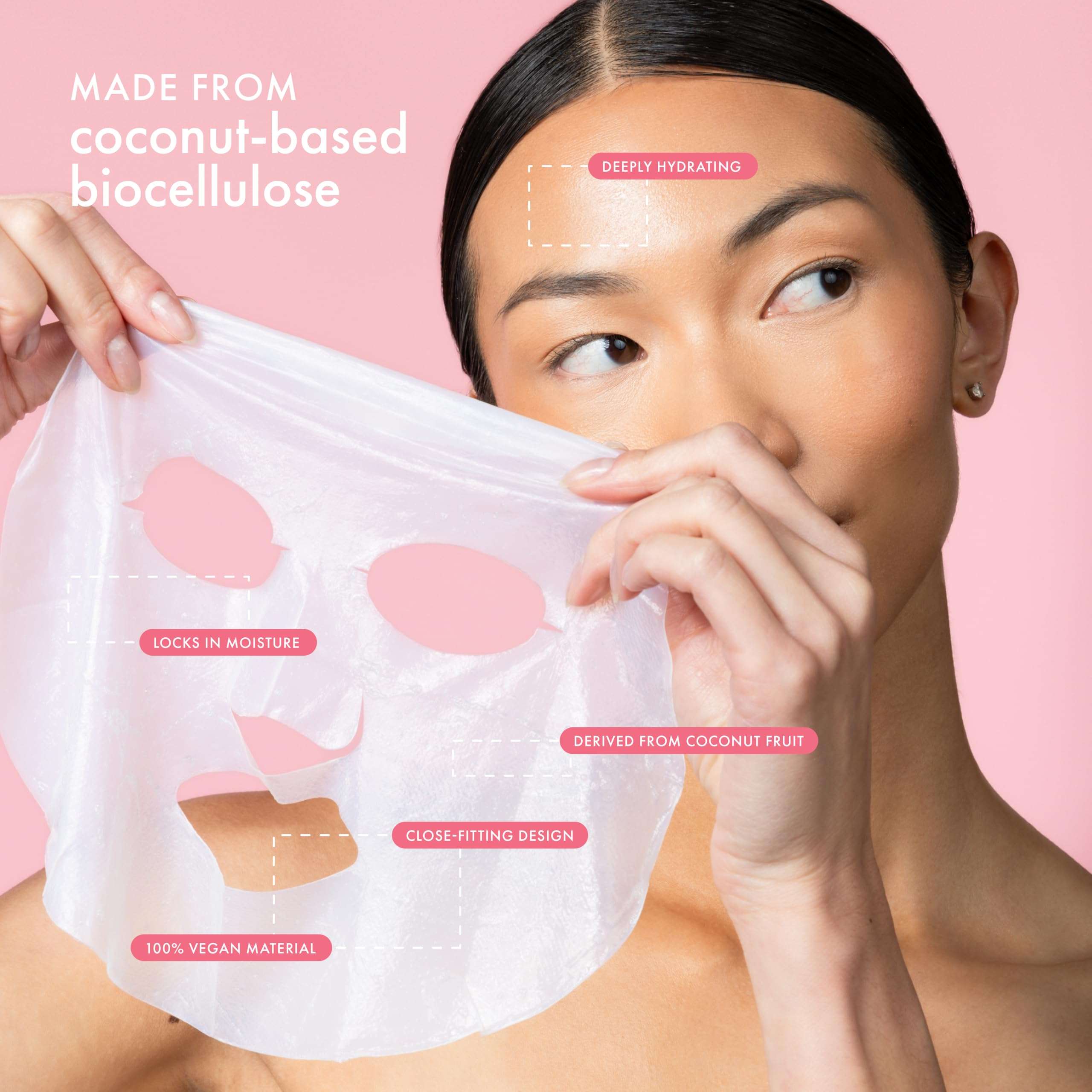 Piña Colada Revitalizing Biocellulose Mocktail Mask 3