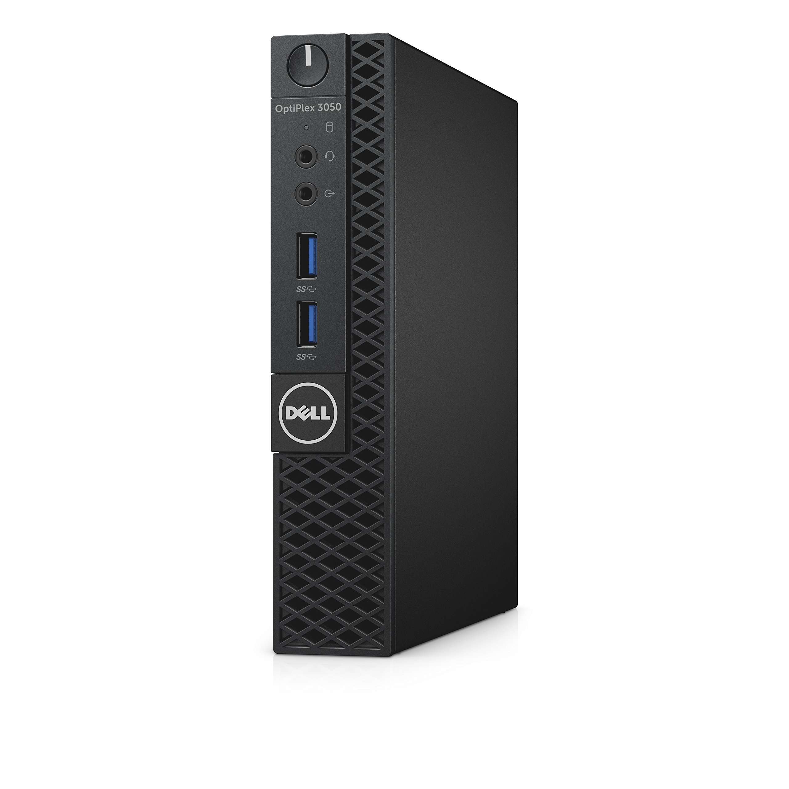 Dell 3050 Micro Form Factor Desktop Computer, Intel Core i5-7500T, 4GB DDR4, 500GB Hard Drive, Windows 10 Pro (Renewed) 4